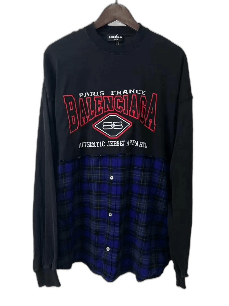 Balenciaga Balenciaga Batman Long Sleeve Shirt Wide Fit-2506 Size US S / EU 44-46 / 1 - 1 Thumbnail