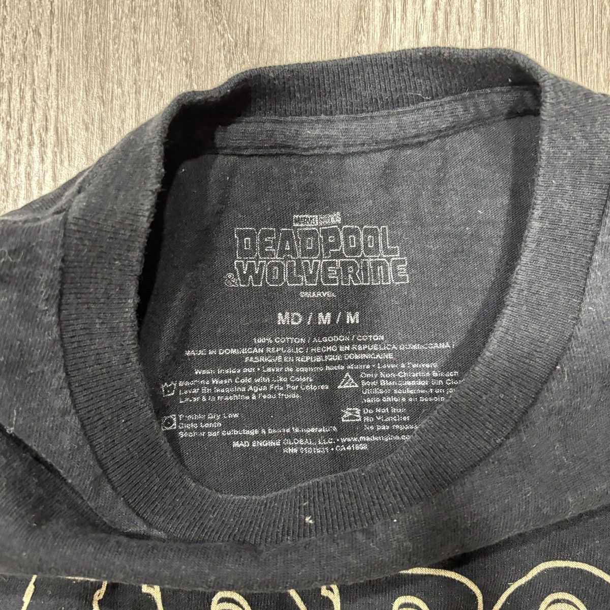 Other Deadpool Merc With A Mouth T Shirt Mens Medium Black Marvel Size US M / EU 48-50 / 2 - 6 Thumbnail