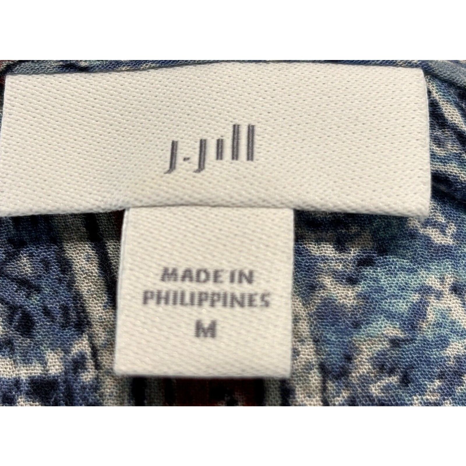 J. Jill J. Jill Multicolor Patchwork Print Tunic Top Womens Medium Lightweight Rayon Size M / US 6-8 / IT 42-44 - 7 Thumbnail