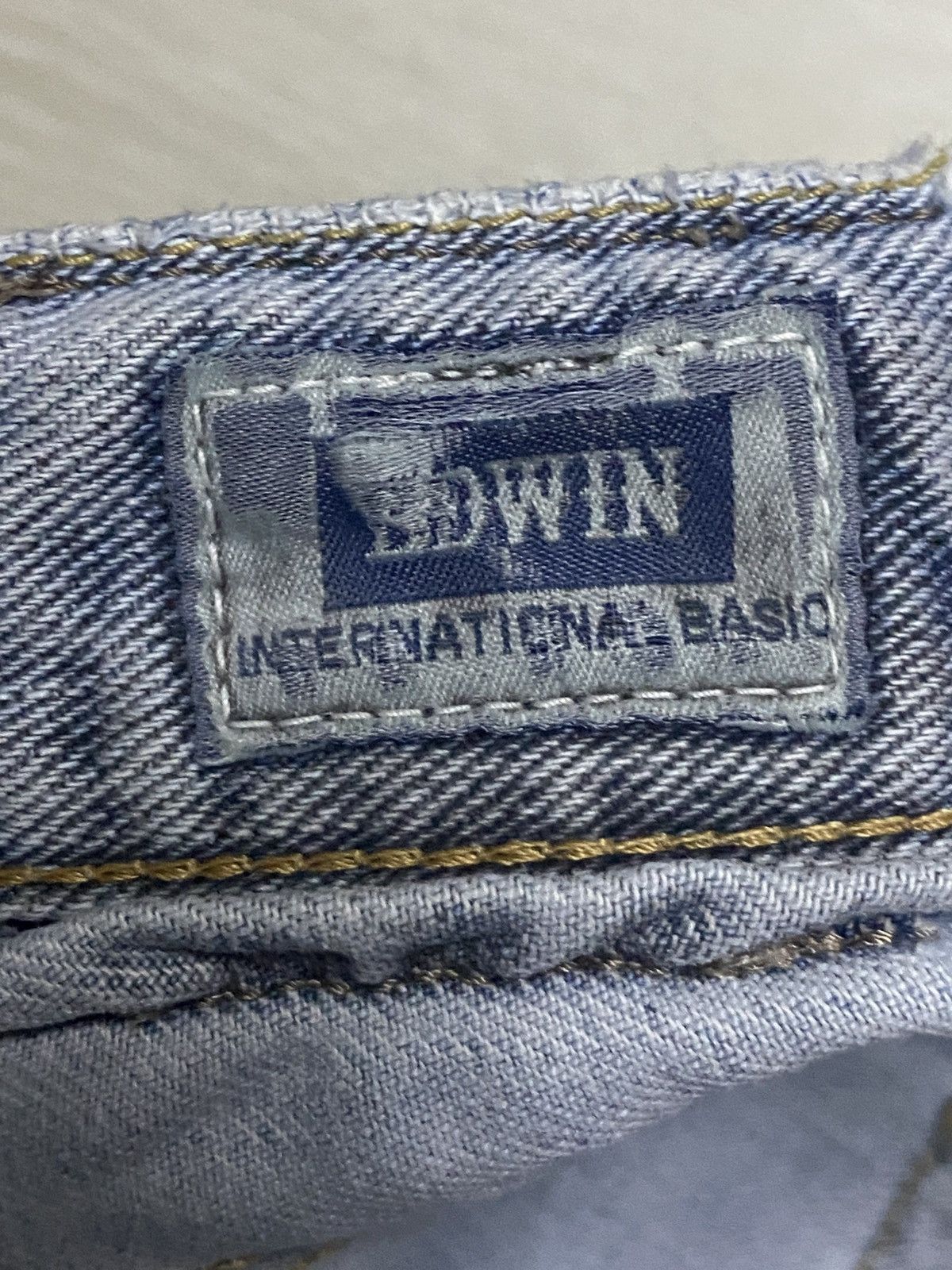 Edwin Vintage Edwin International Basic Light Wash Loose Jeans Size US 32 / EU 48 - 9 Thumbnail
