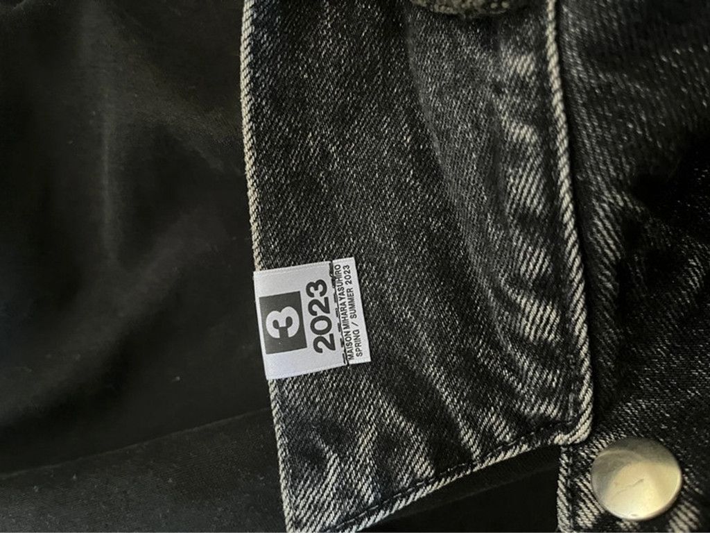 Maison MIHARA YASUHIRO Maison mihara yasuhiro double denim jacket Size US M / EU 48-50 / 2 - 8 Thumbnail