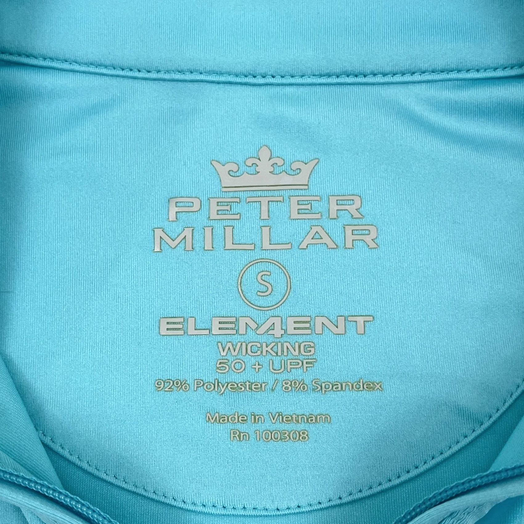 Peter Millar Peter Millar Jacket Womens S Blue 1/4 Zip UPF Golf Links of America Pullover Athletic Breathable 1/2 Zip Classic Outdoor Athleisure Zip Front Size S / US 4 / IT 40 - 3 Thumbnail