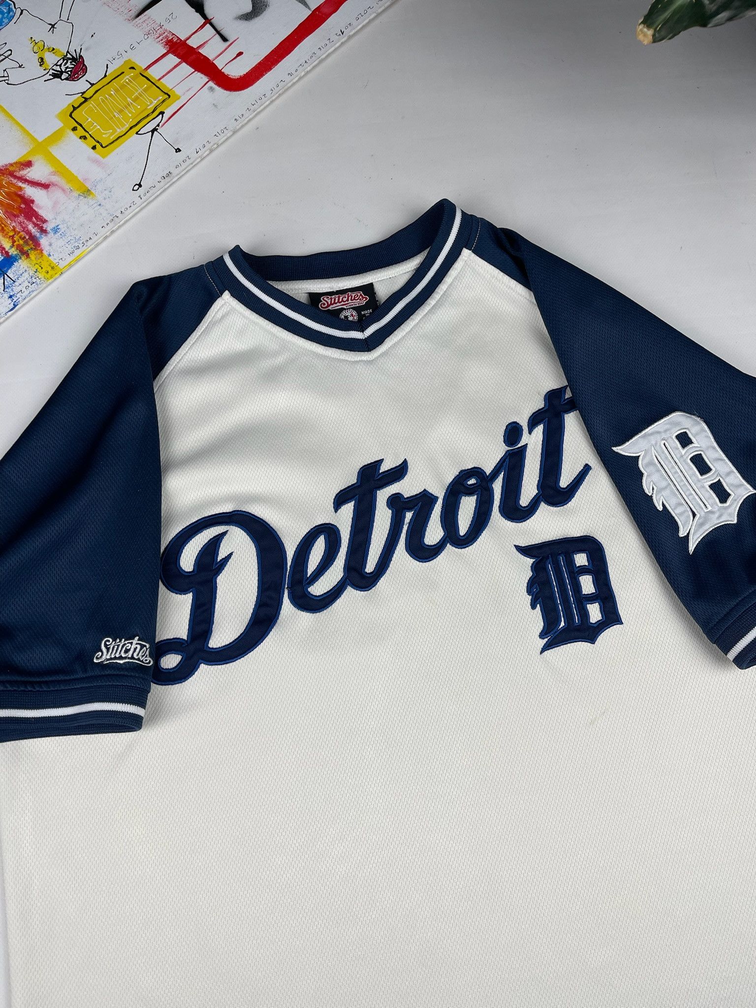 Majestic Detroit Tigers jersey techno electro tShirt DJ stingray 313 Size US M / EU 48-50 / 2 - 4 Thumbnail