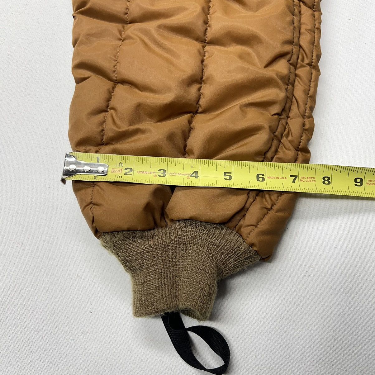 Refrigiwear × Vintage Refrigiwear Pants Brown Insulated Lined Quilted Puffer Size US 34 / EU 50 - 16 Thumbnail