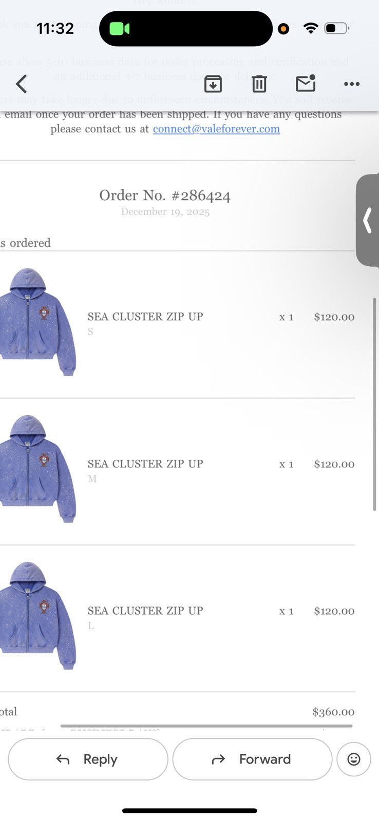 Vale Vale Forever Sea Cluster Zip Up Size US M / EU 48-50 / 2 - 22 Thumbnail