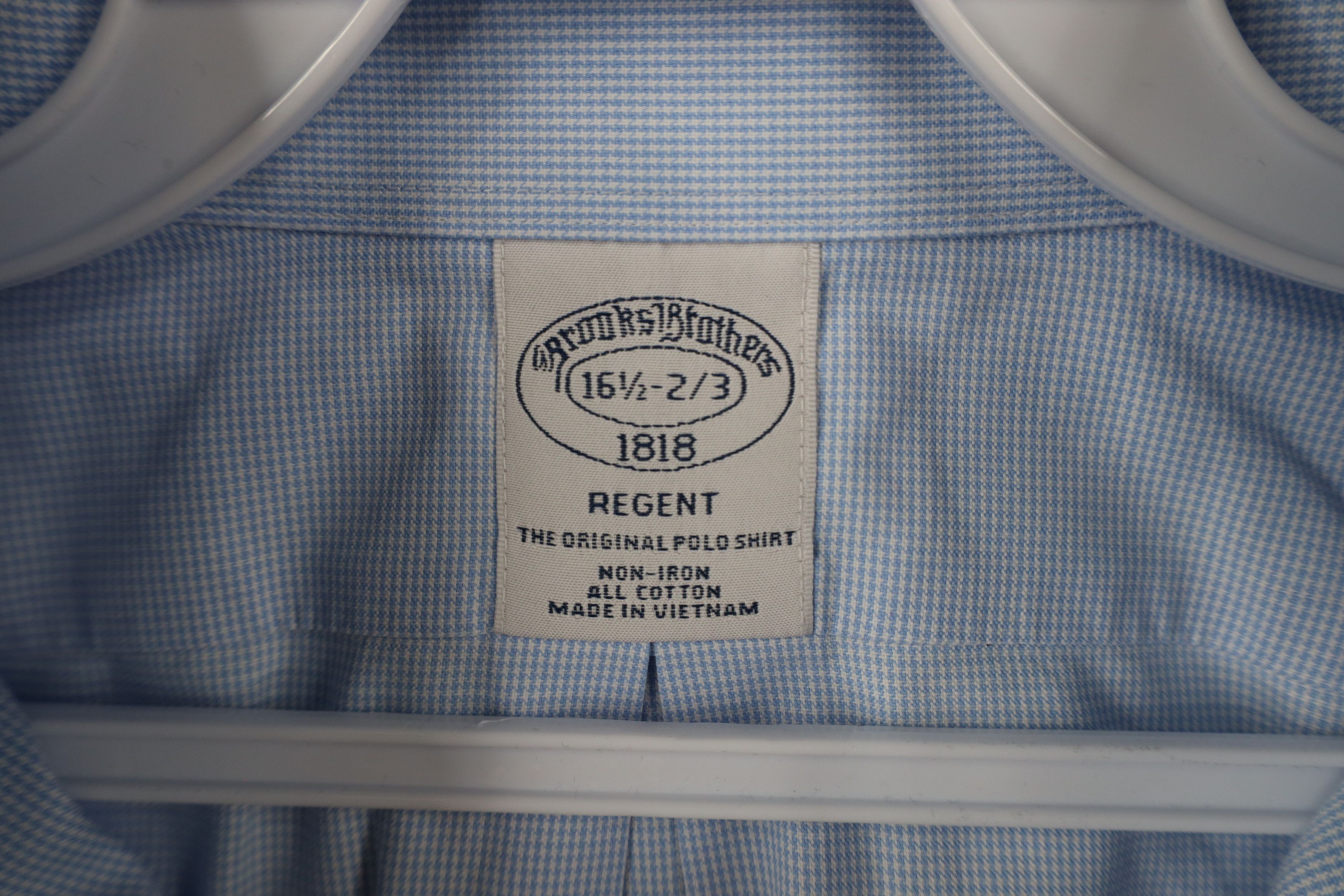 Brooks Brothers × Vintage Vintage 90s Brooks Brothers Cotton Button Down Shirt Size US M / EU 48-50 / 2 - 8 Thumbnail