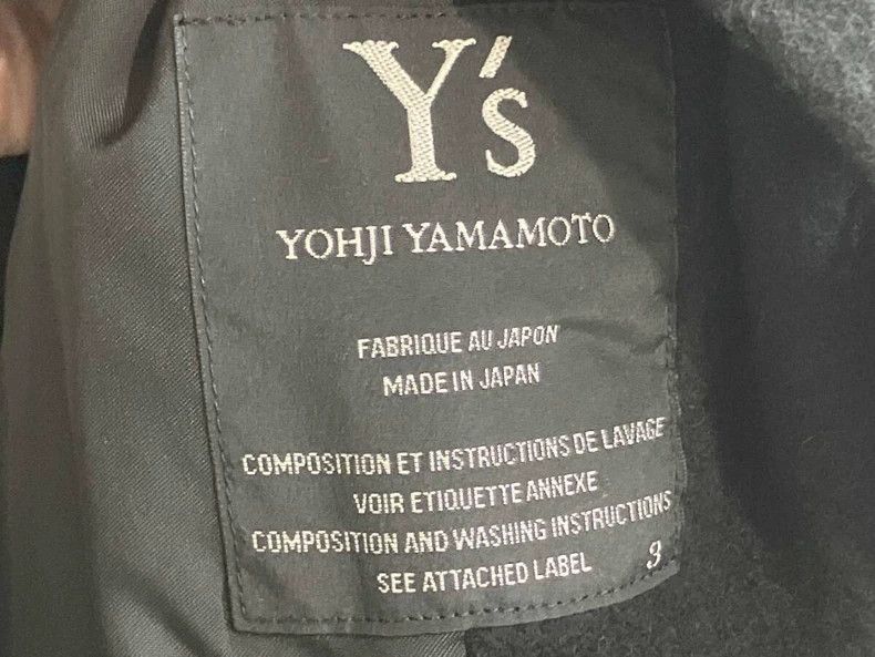Yohji Yamamoto Yohji Yamamoto Chimney collar coat 2503-Nextarrow Size US L / EU 52-54 / 3 - 3 Thumbnail
