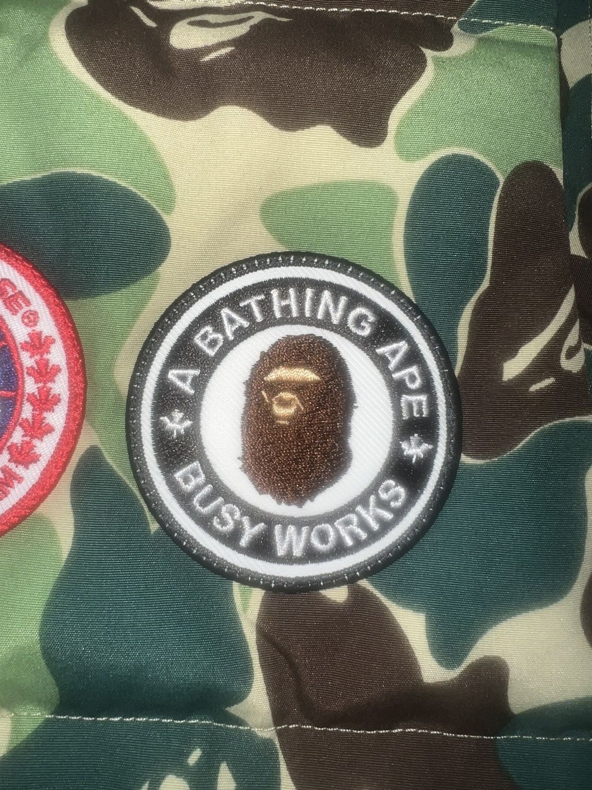 Bape × Canada Goose Bape X Canada Goode Vest ABC Green Size US M / EU 48-50 / 2 - 12 Thumbnail