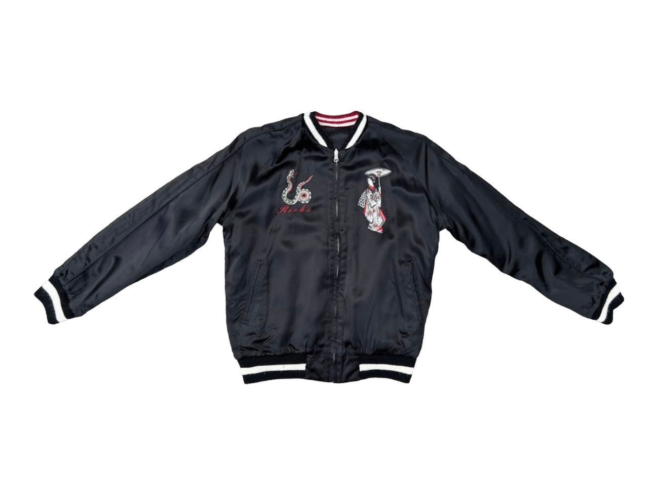 Freewheelers Vintage Ozone Rocks Japan Reversible Sukajan Souvenir Jacket Size US L / EU 52-54 / 3 - 3 Thumbnail