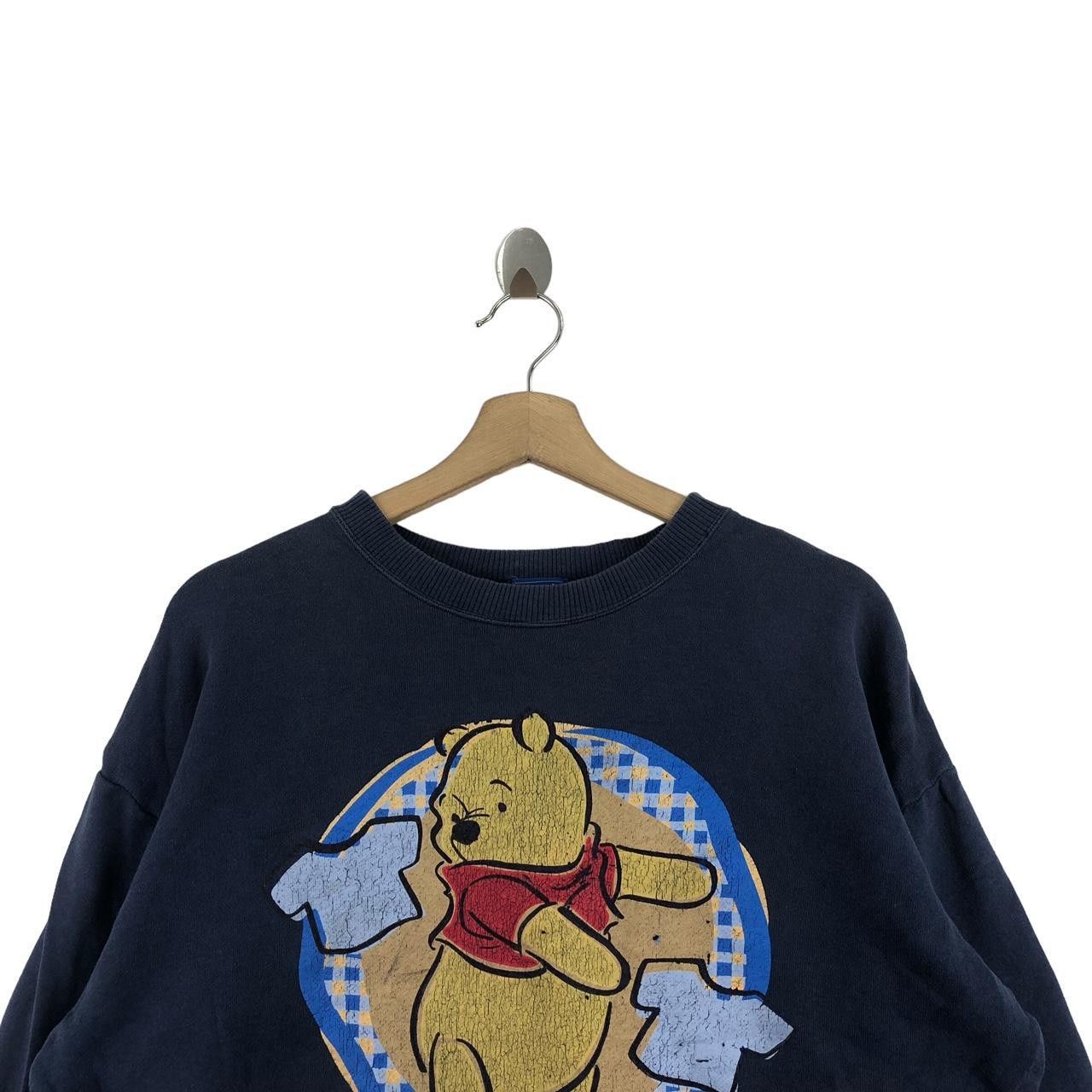 Vintage Vintage 90’ DISNEY WINNIE THE POOH Cartoon TV Sweatshirt Size M / US 6-8 / IT 42-44 - 3 Thumbnail