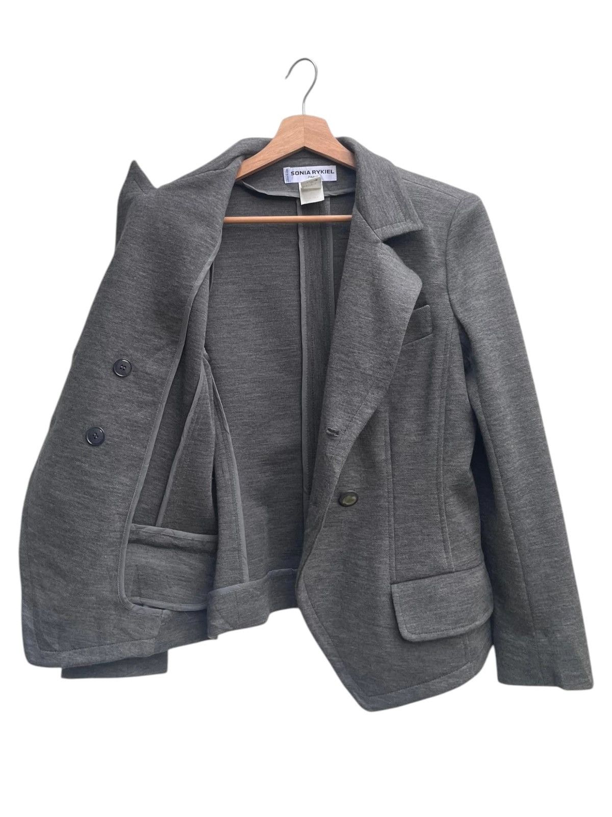 Sonia Rykiel Sonia Rykiel Double Breasted Wool Jacket Size M / US 6-8 / IT 42-44 - 5 Thumbnail