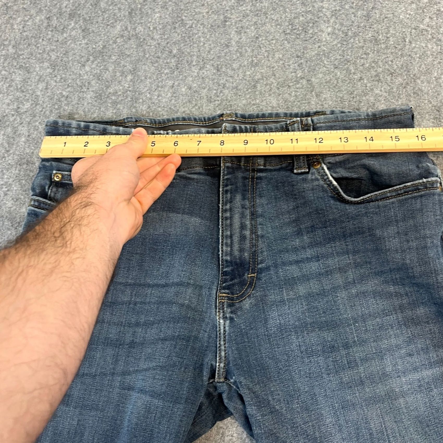Lee Lee MVP Jeans Straight Regular 32x32 Denim Blue 5-Pocket Mens Waist 32 Regular Fit Cotton Leather? No, Accents: Button, Logo (Note: avoid adding) Size US 32 / EU 48 - 6 Thumbnail