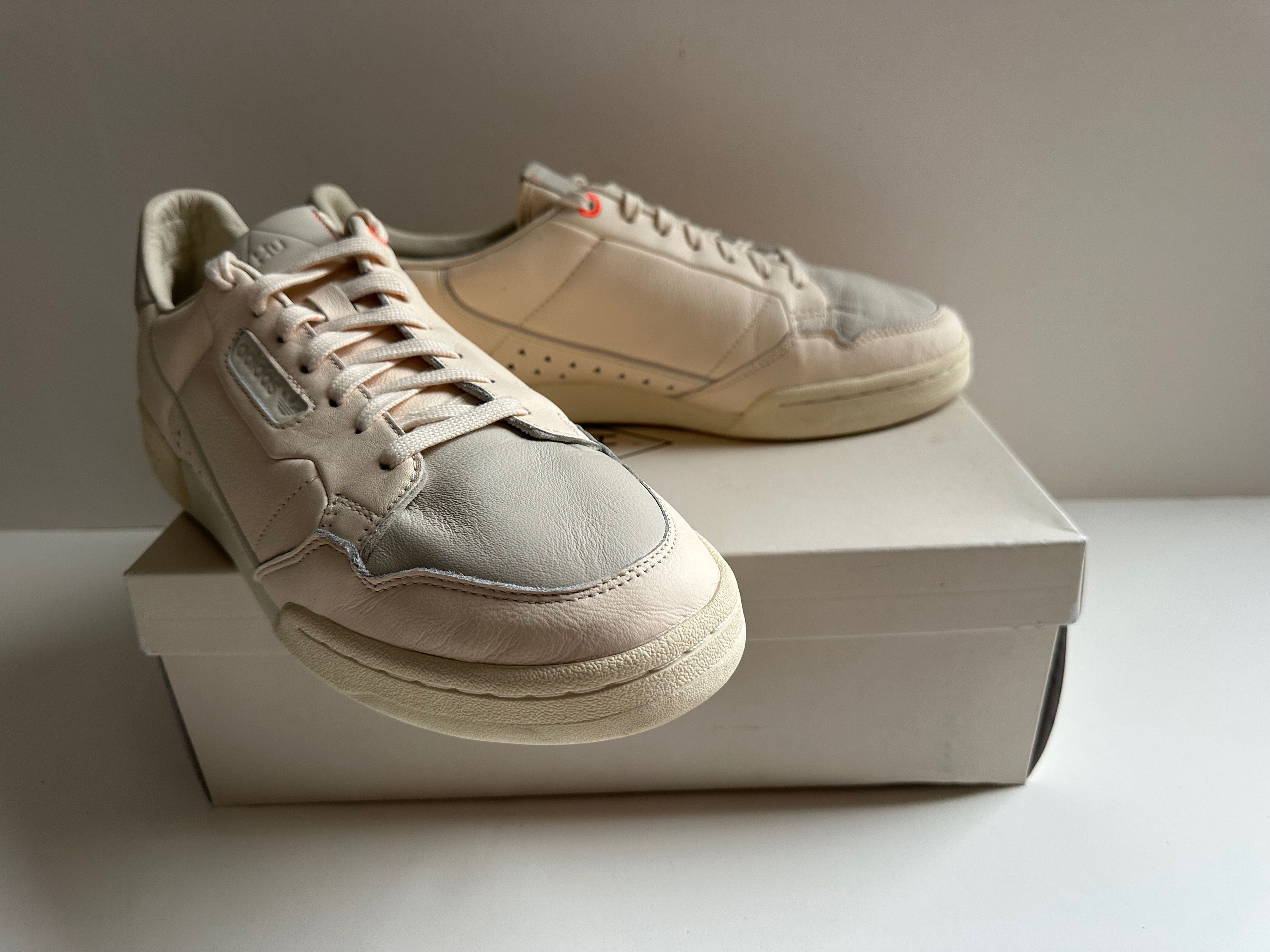 Adidas × Pharrell Adidas Continental 80 Human Race (FX8002) - Ecru - Sz 14 Size US 14 / EU 47 - 2 Thumbnail