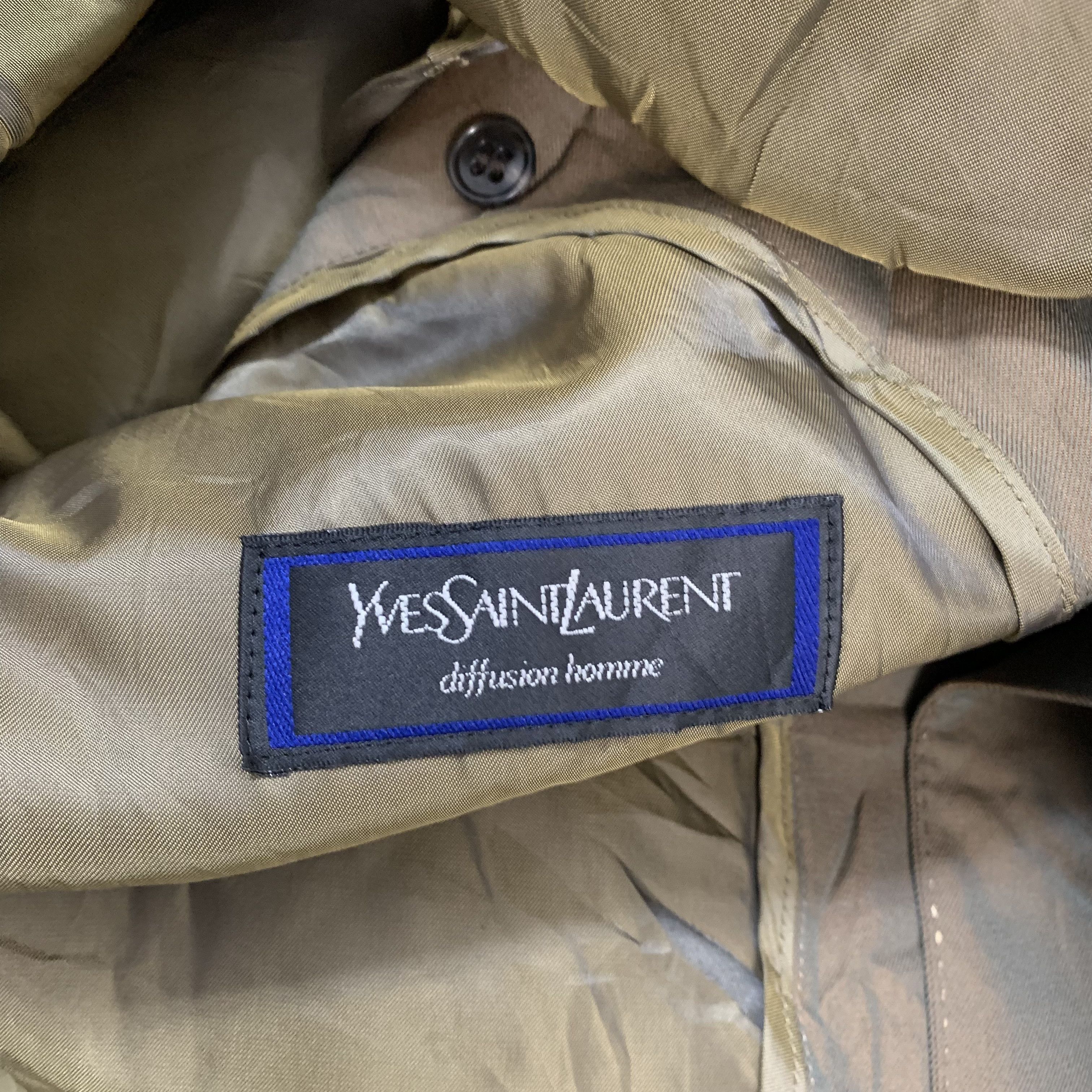 Yves Saint Laurent Yves Saint Laurent Overcoat Size US M / EU 48-50 / 2 - 6 Thumbnail
