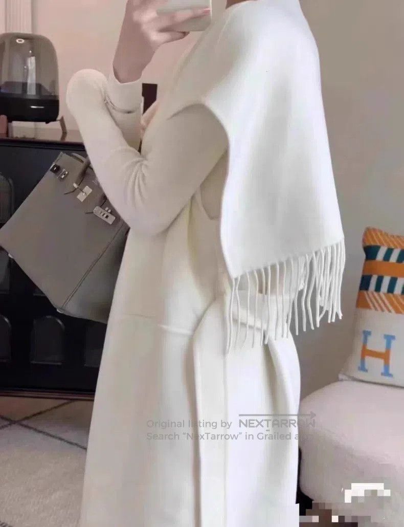 Hermes Hermes Fringed coat Size XS / US 0-2 / IT 36-38 - 8 Thumbnail