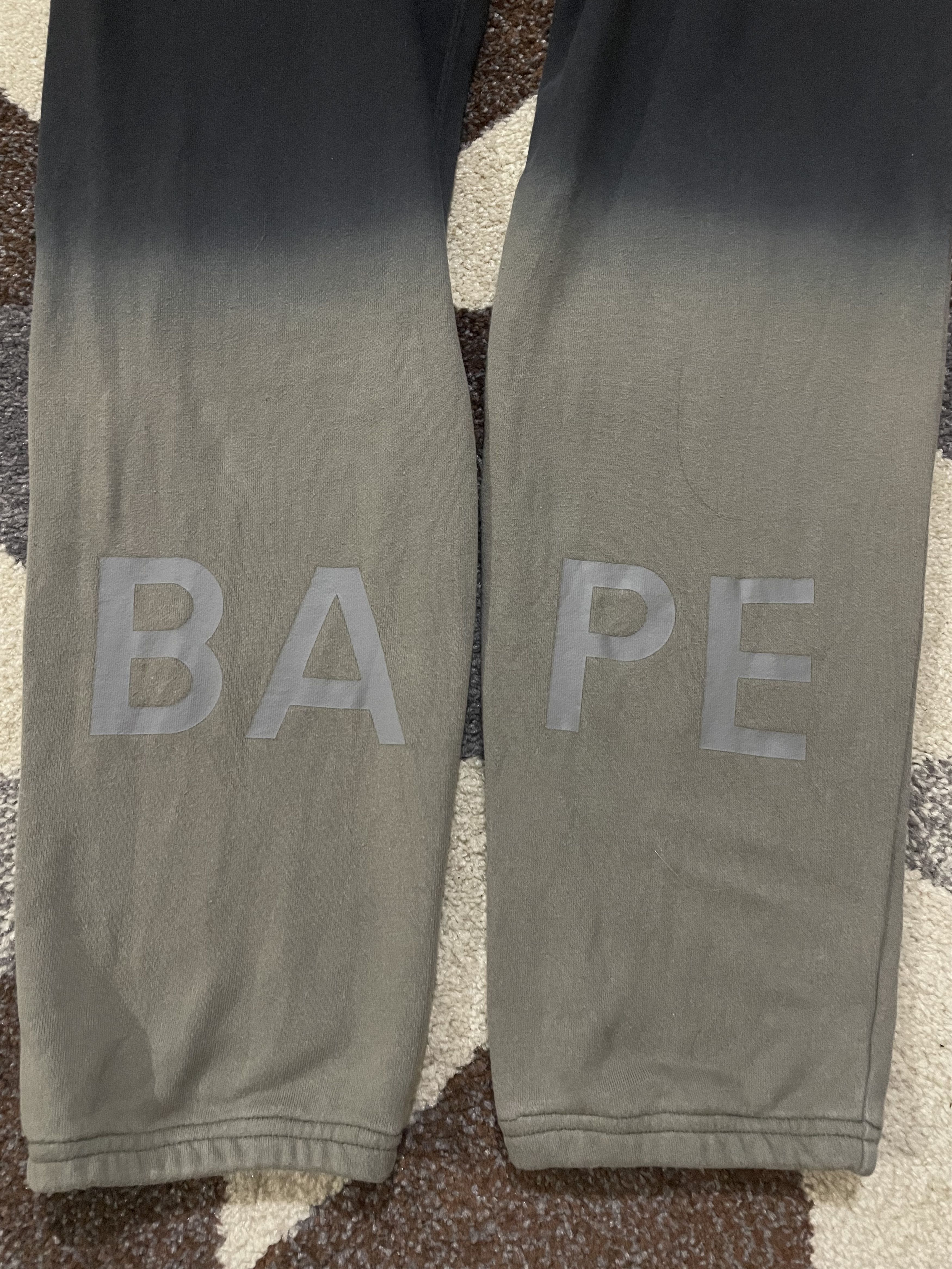 Bape Bape Gradation Slim Sweat Pants Size US 33 - 6 Thumbnail
