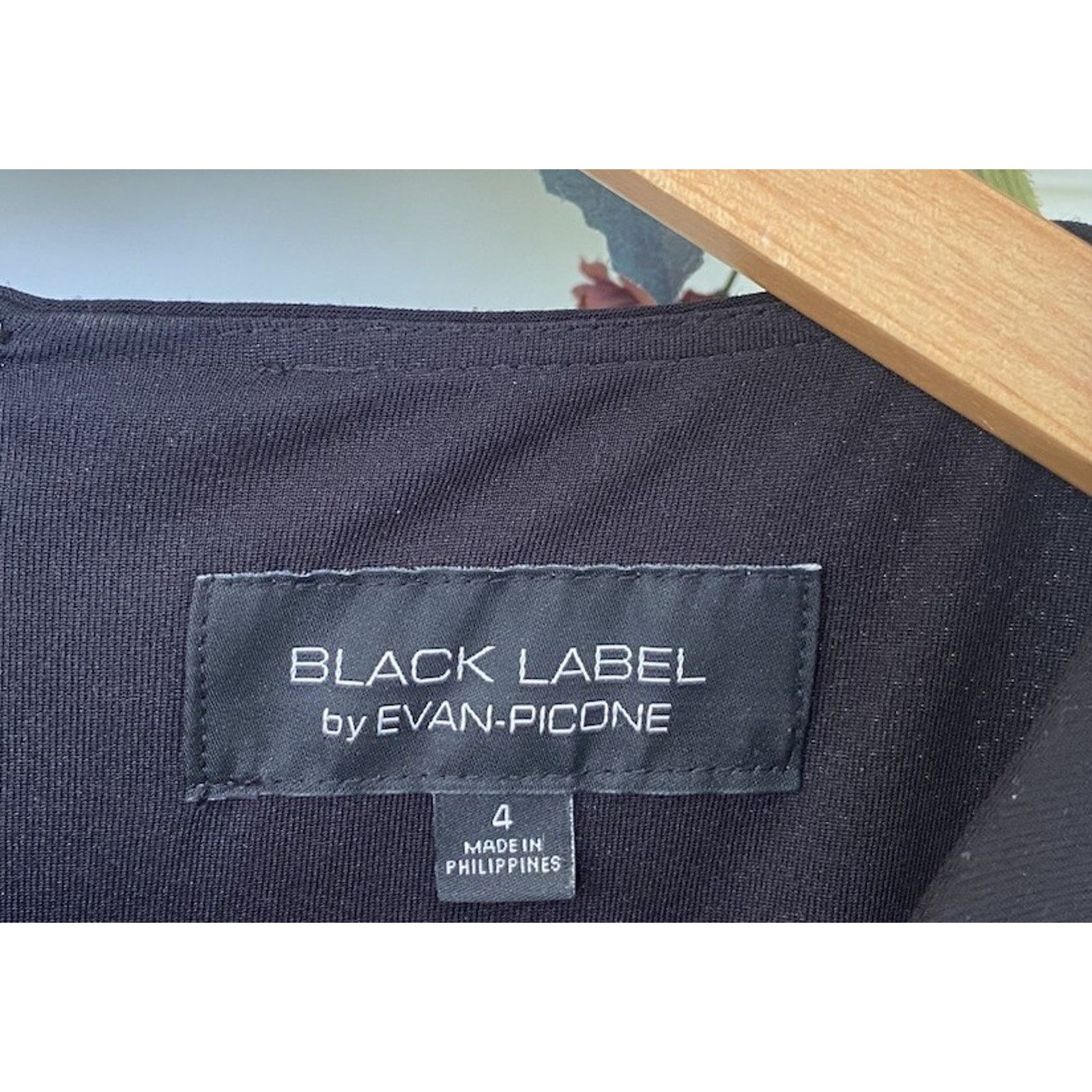 Evan Picone Evan Picone Black Label Dress Women’s Sz 4 Black Belted Size XS / US 0-2 / IT 36-38 - 2 Thumbnail