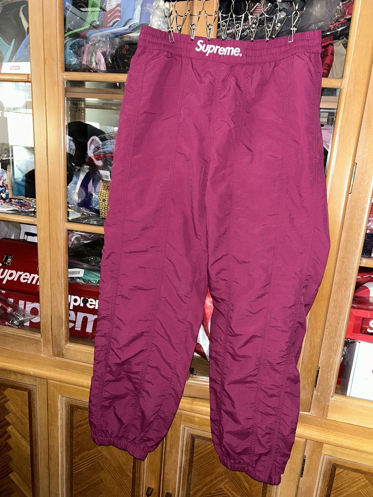 Supreme Supreme Paneled Warm Up Pant FW19 size Small Pants Size US 32 / EU 48 - 1 Thumbnail