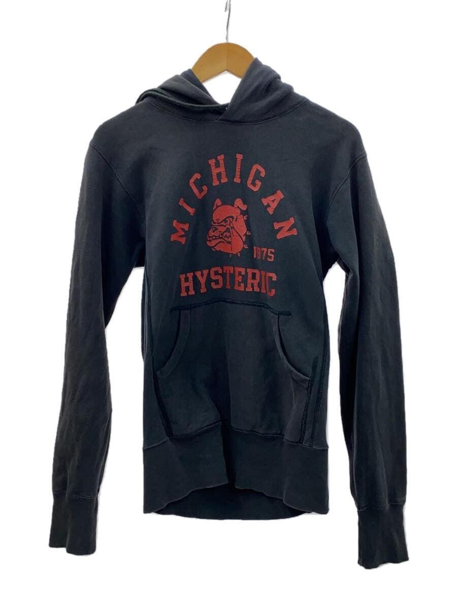 image of Hysteric Glamour Michigan Bulldog Hoodie in Grey, Men's (Size Small)