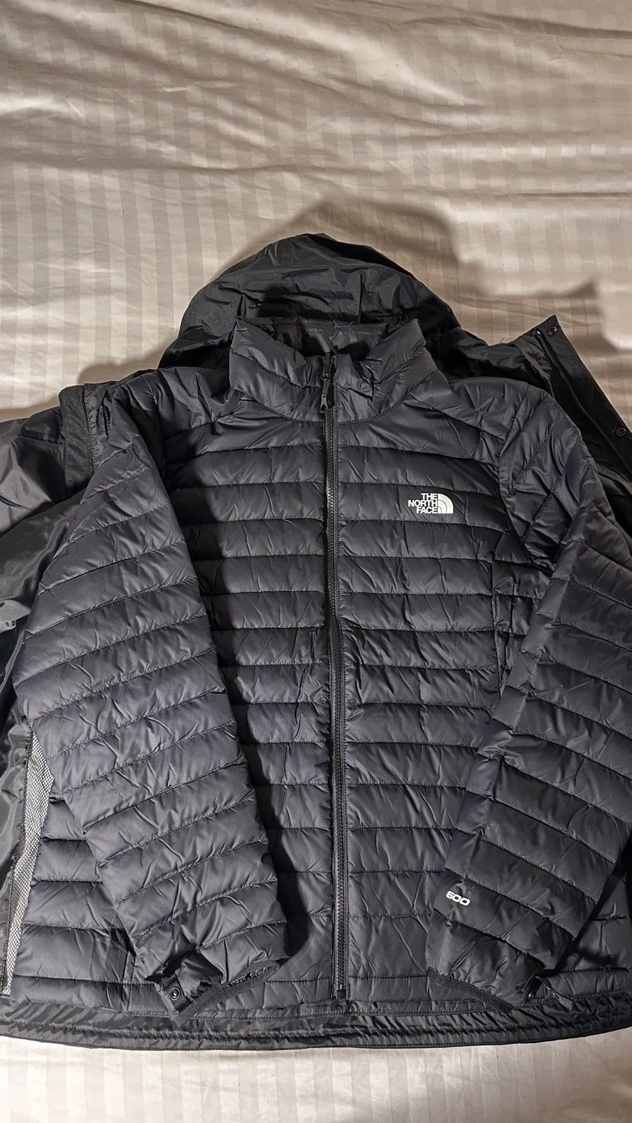 The North Face TNF 3-in-1 DryVent Triclimate Down Jacket Black XL NWT Size XL / US 12-14 / IT 48-50 - 12 Thumbnail