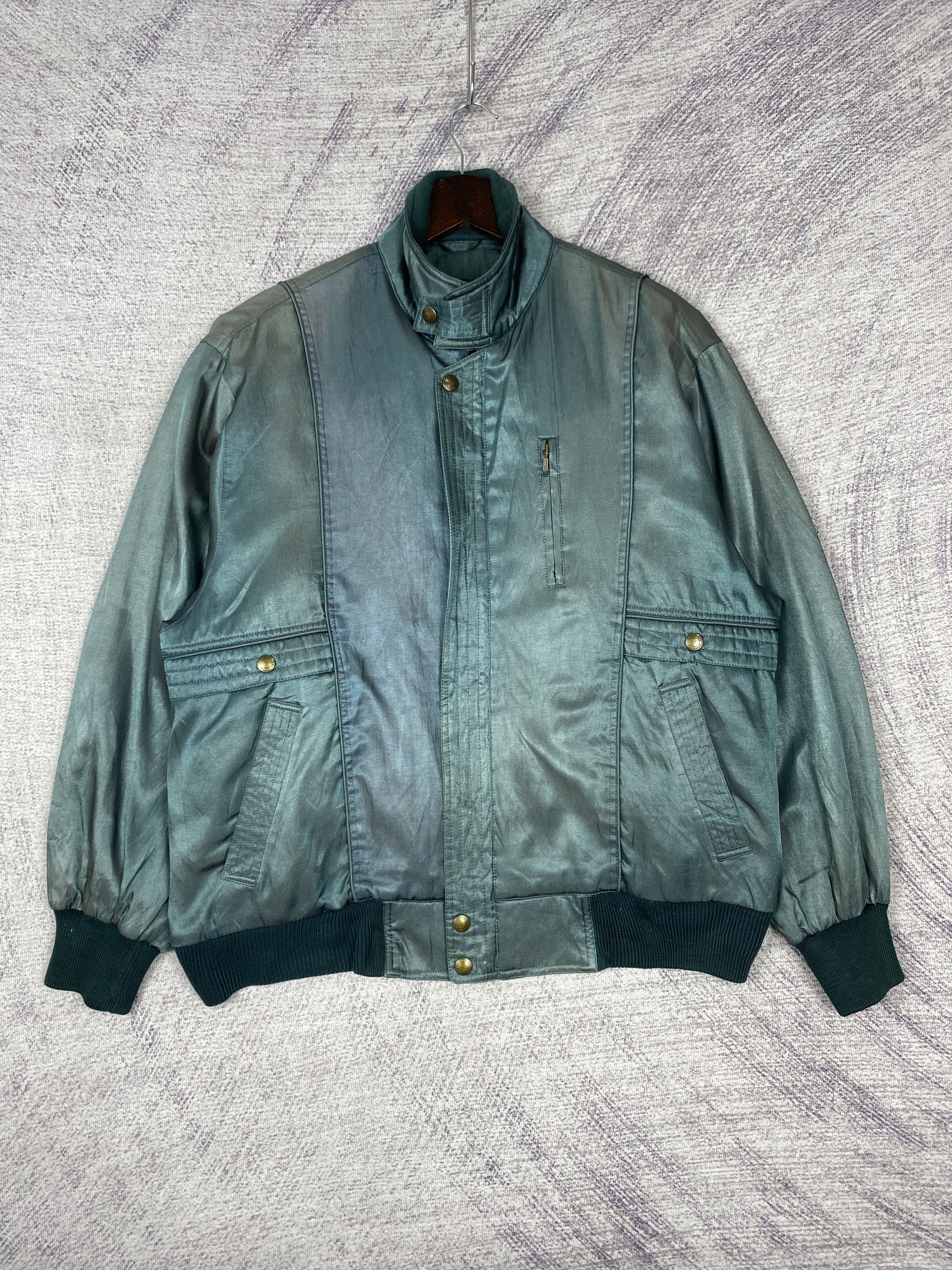 Japanese Brand Vintage Standard Member ZIp Up Light Nylon Jacket Size US M / EU 48-50 / 2 - 1 Thumbnail