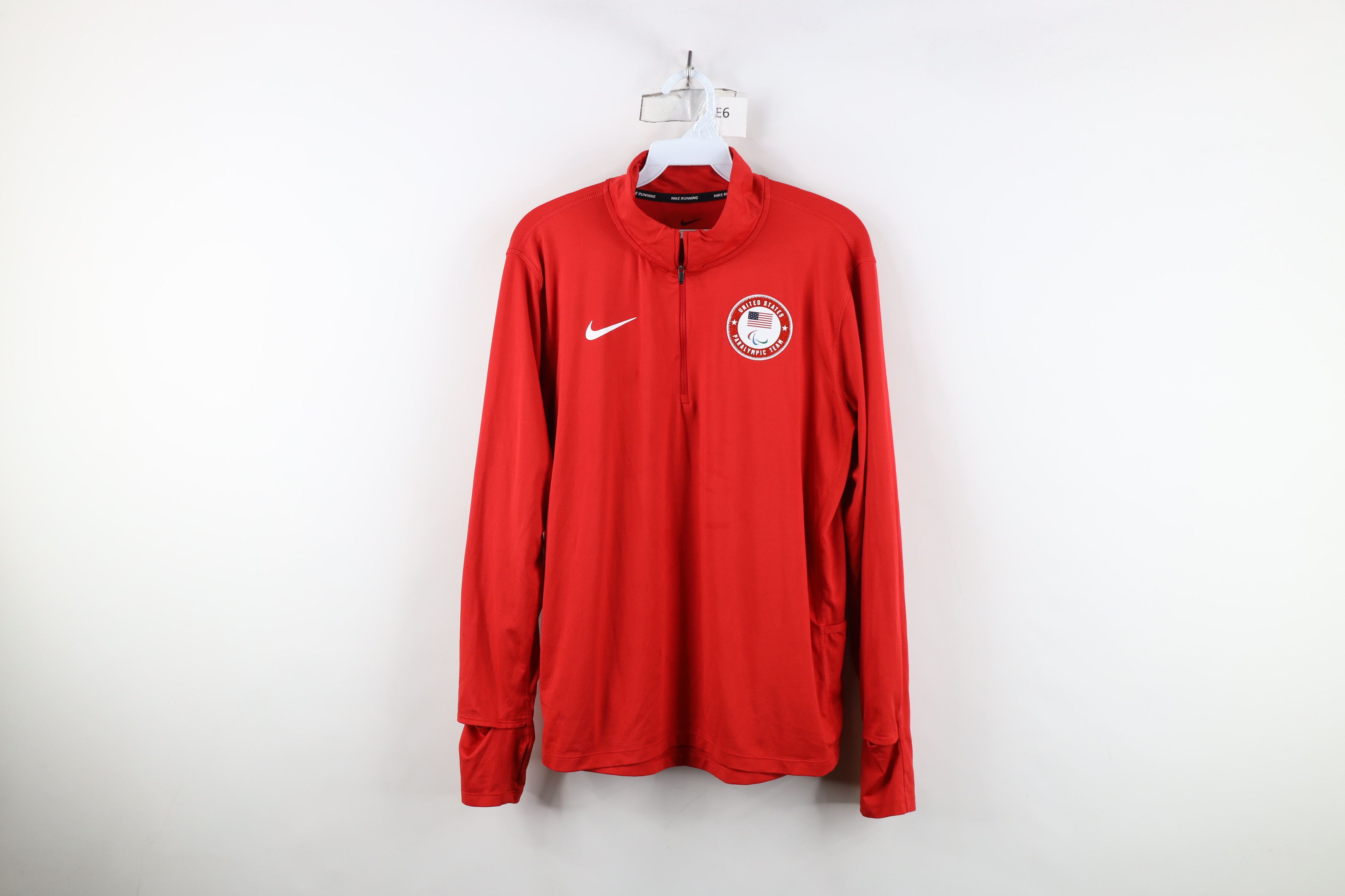 Nike Nike Running United States Paralympic Team Half Zip Top Size US L / EU 52-54 / 3 - 1 Thumbnail