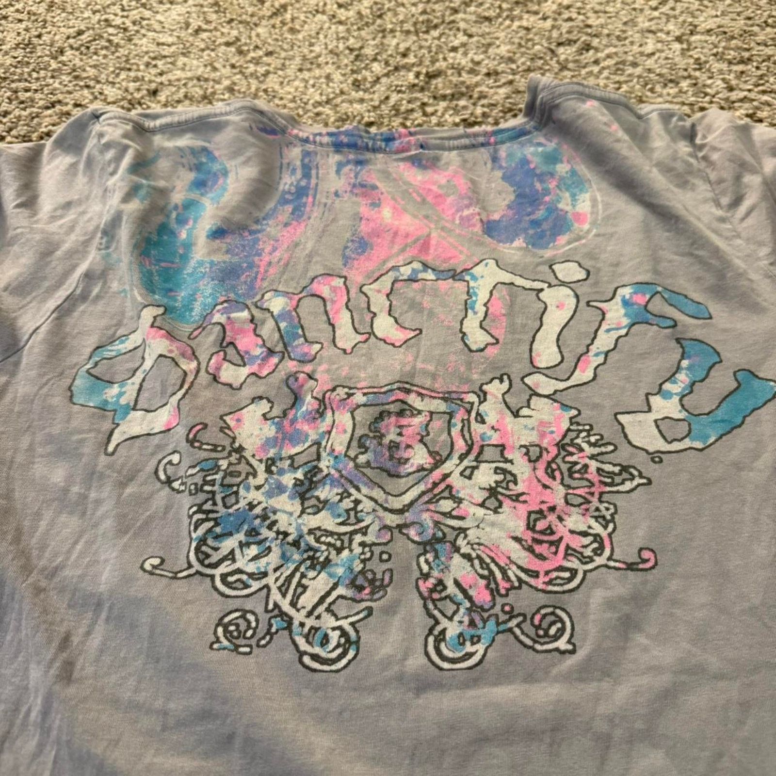 Sanctuary Sanctify T-Shirt Top Women's L 100% Cotton Short Sleeve Y2K Size L / US 10 / IT 46 - 3 Thumbnail