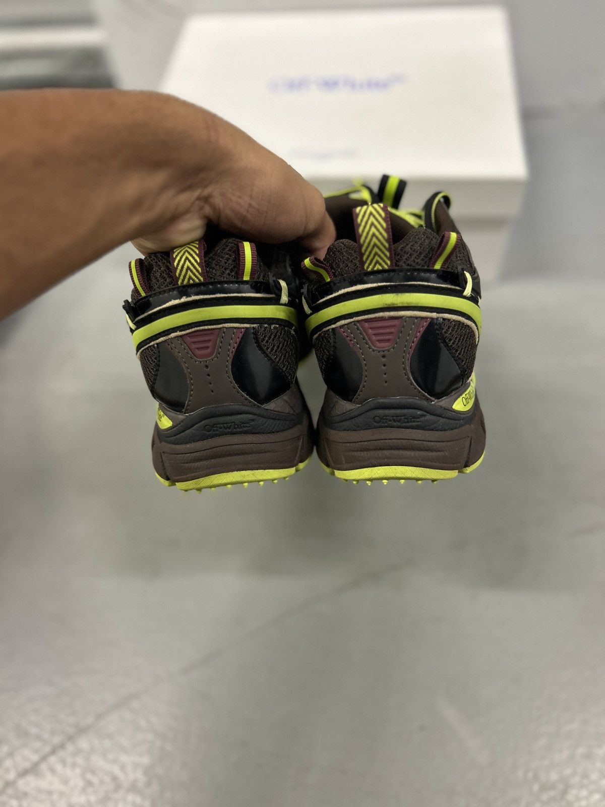 Off-White Off White Green/Brown Size 44 Size US 11 / EU 44 - 4 Thumbnail