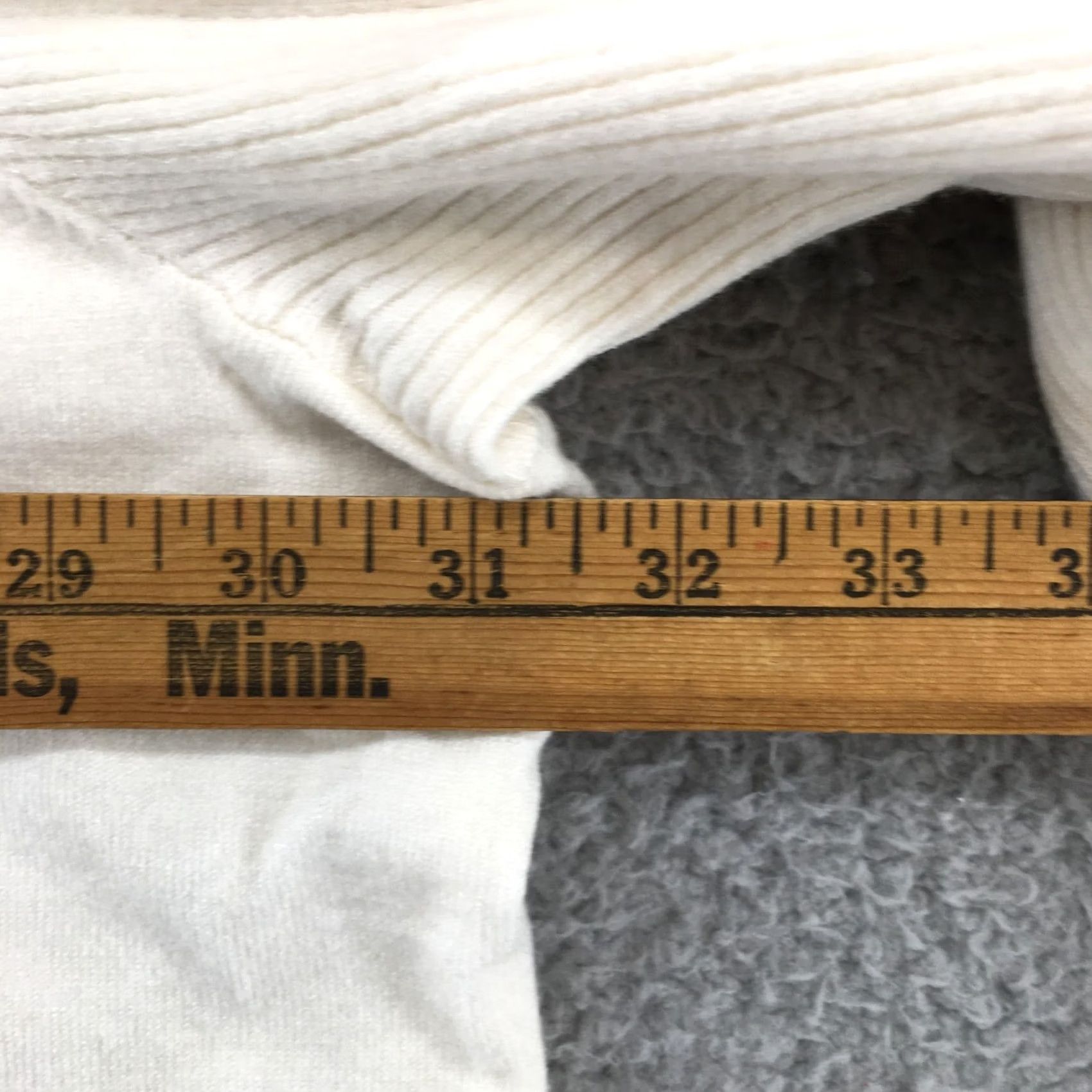 Worthington Worthington Vneck Sweater Womens 5X White Solid Rayon Blend Dolman Sleeve NEW SKU: Plus Size Pullover Womens Clothing Size XXL / US 16-18 / IT 52-54 - 4 Thumbnail