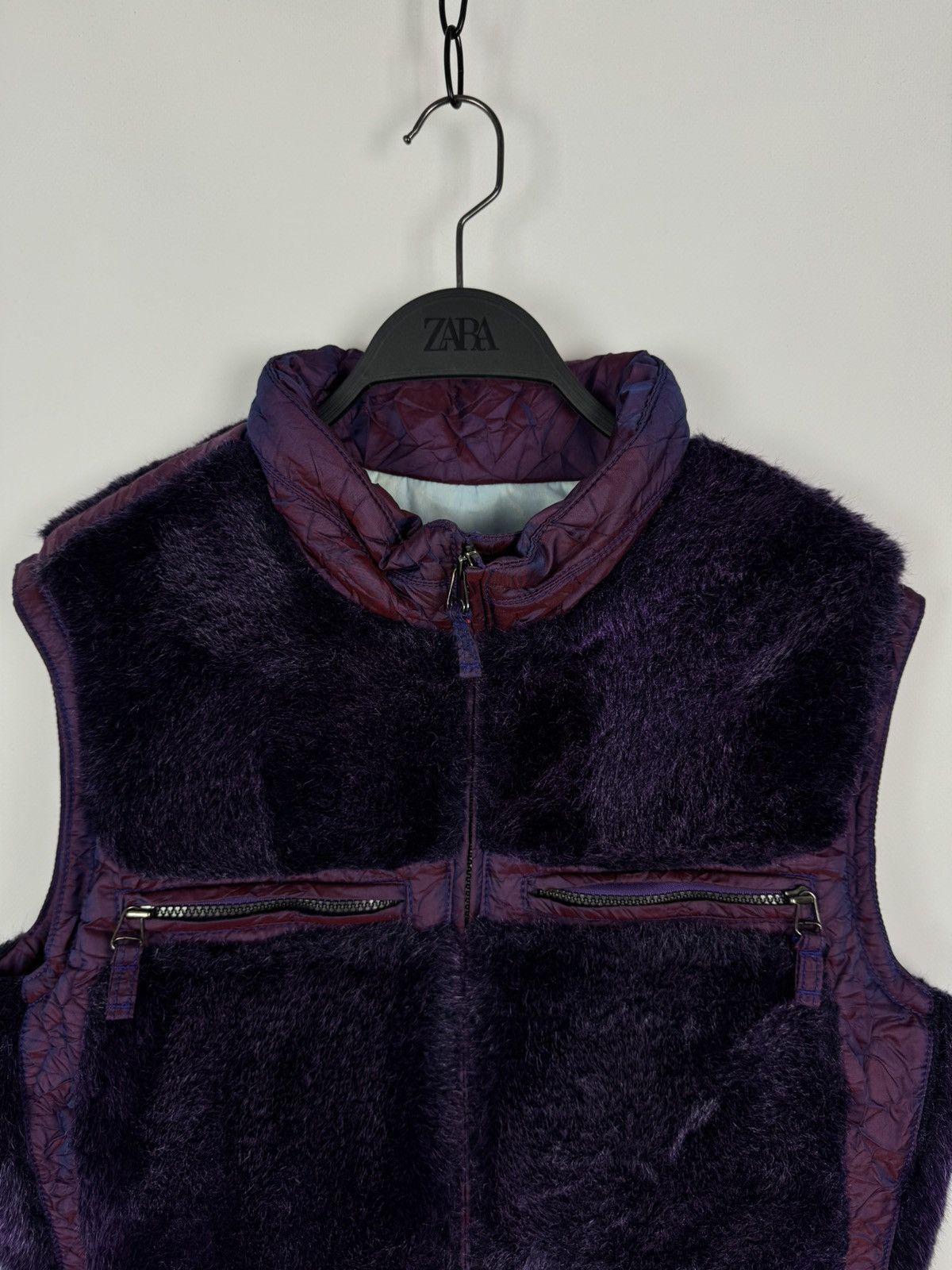 JET SET Vintage Jet Set Faux Fur Vest Made in Italy Size XS / US 0-2 / IT 36-38 - 4 Thumbnail