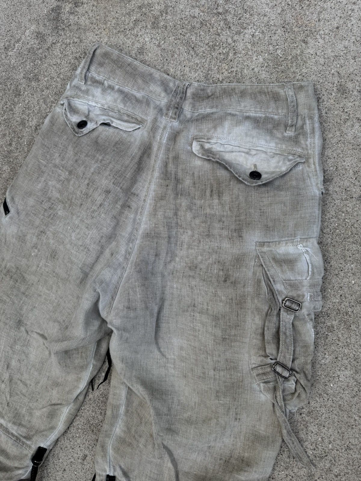 KMRii Kmrii Goat Linen Cargo Shorts Size US 31 - 13 Thumbnail