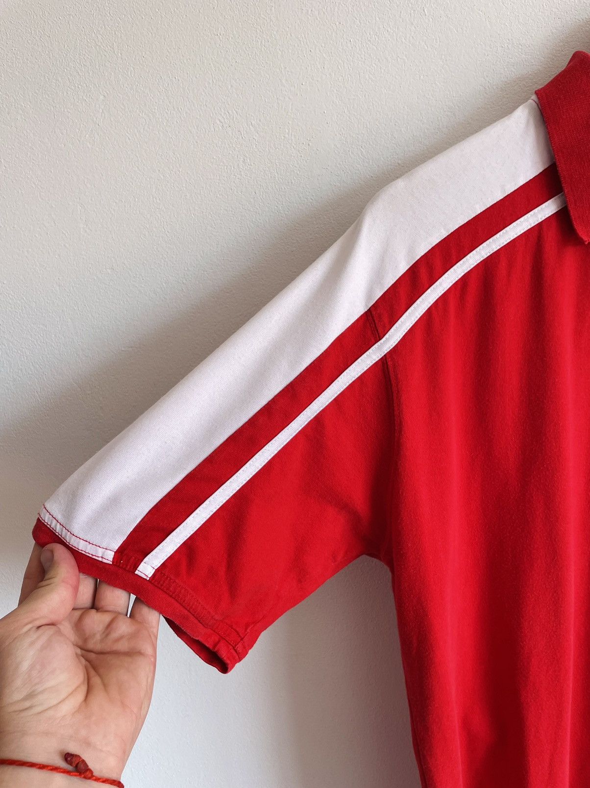 Nike Vintage y2k Nike Red Polo Shirt Size L Size US L / EU 52-54 / 3 - 4 Thumbnail
