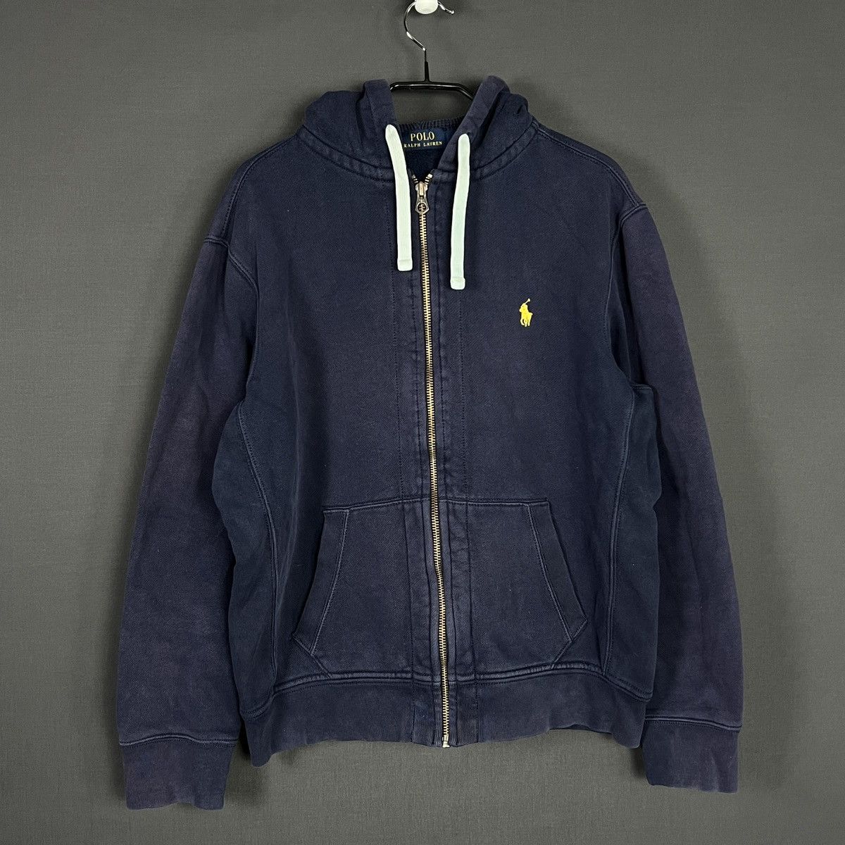Vintage Vintage Polo Ralph Lauren men’s size L zip hoodie Size US L / EU 52-54 / 3 - 4 Thumbnail