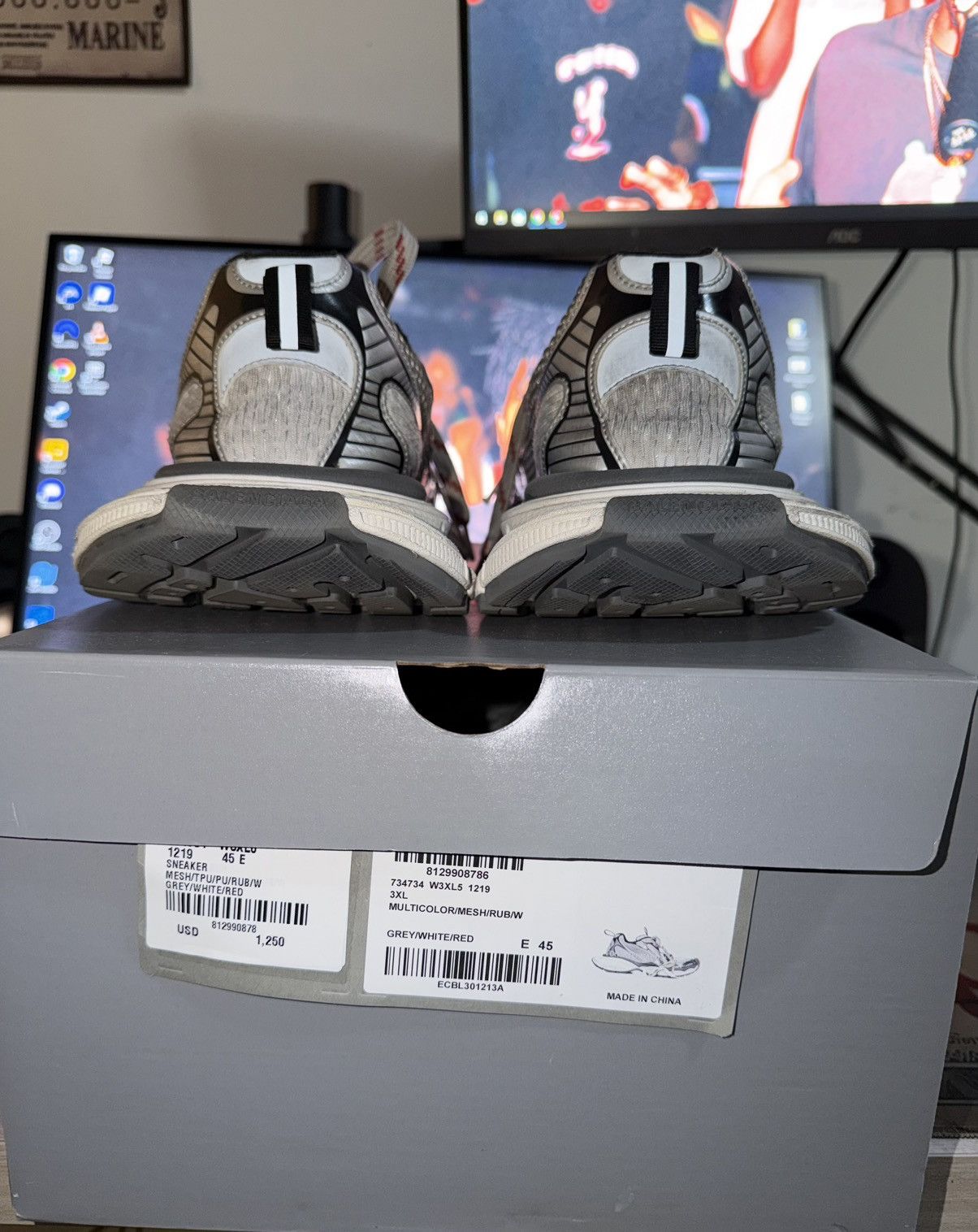 Balenciaga Balenciaga 3xl Sneakers Size US 12 / EU 45 - 5 Thumbnail
