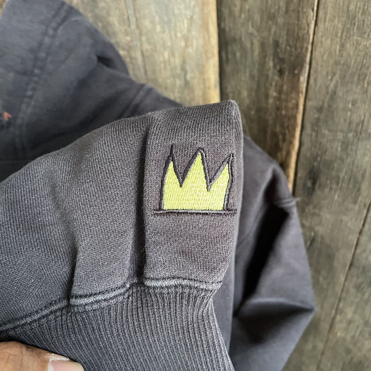 Jean-Michel Basquiat × Uniqlo Jean Michel Basquiat Sunfaded Hoodie Size US L / EU 52-54 / 3 - 5 Thumbnail