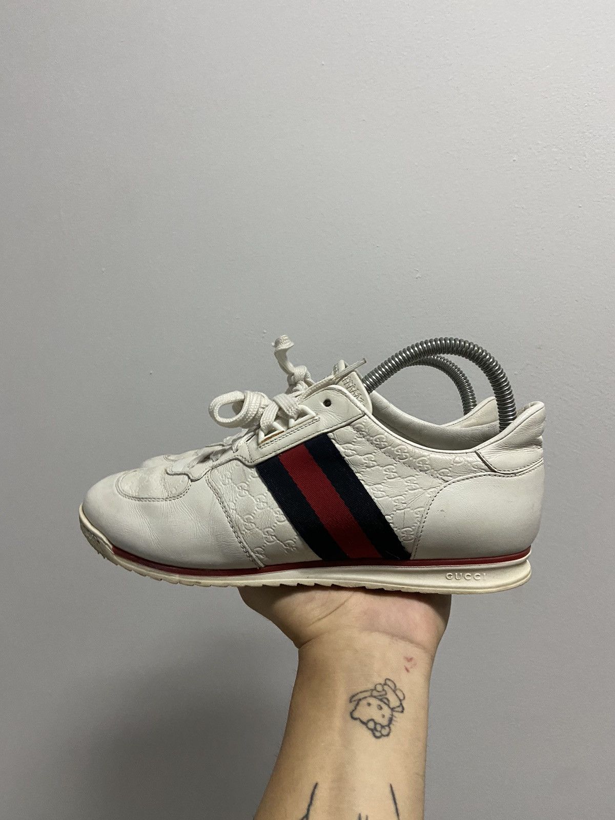 Gucci Gucci low sneakers vintage monogram womens Size US 8 / IT 38 - 3 Thumbnail