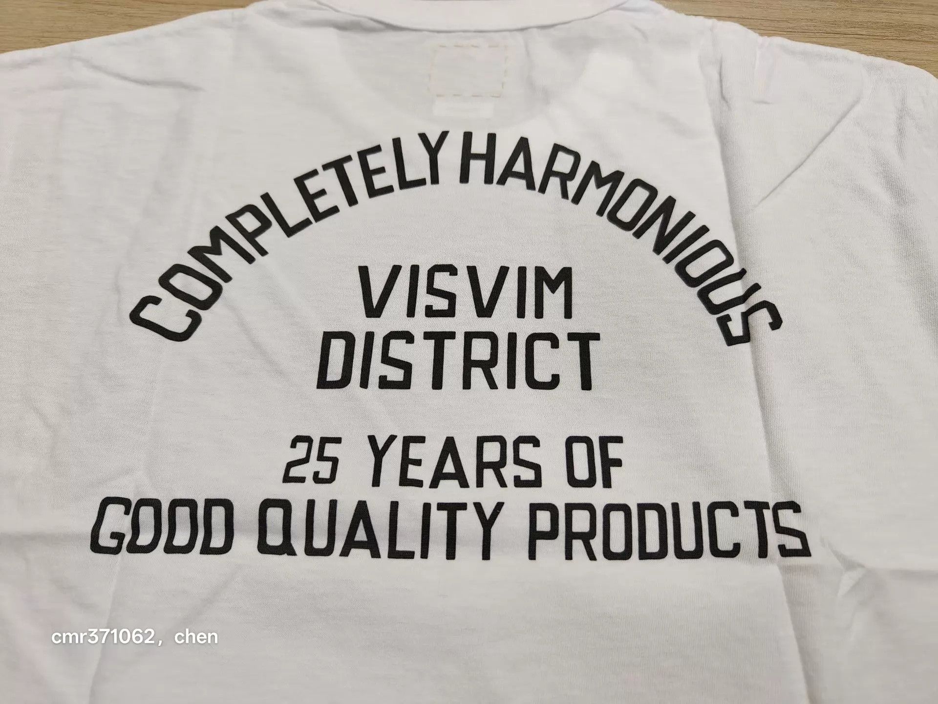 Visvim VISVIM 26SS JUMBO TEE S/S DISTRICT black & navy 1-5 Size US S / EU 44-46 / 1 - 3 Thumbnail