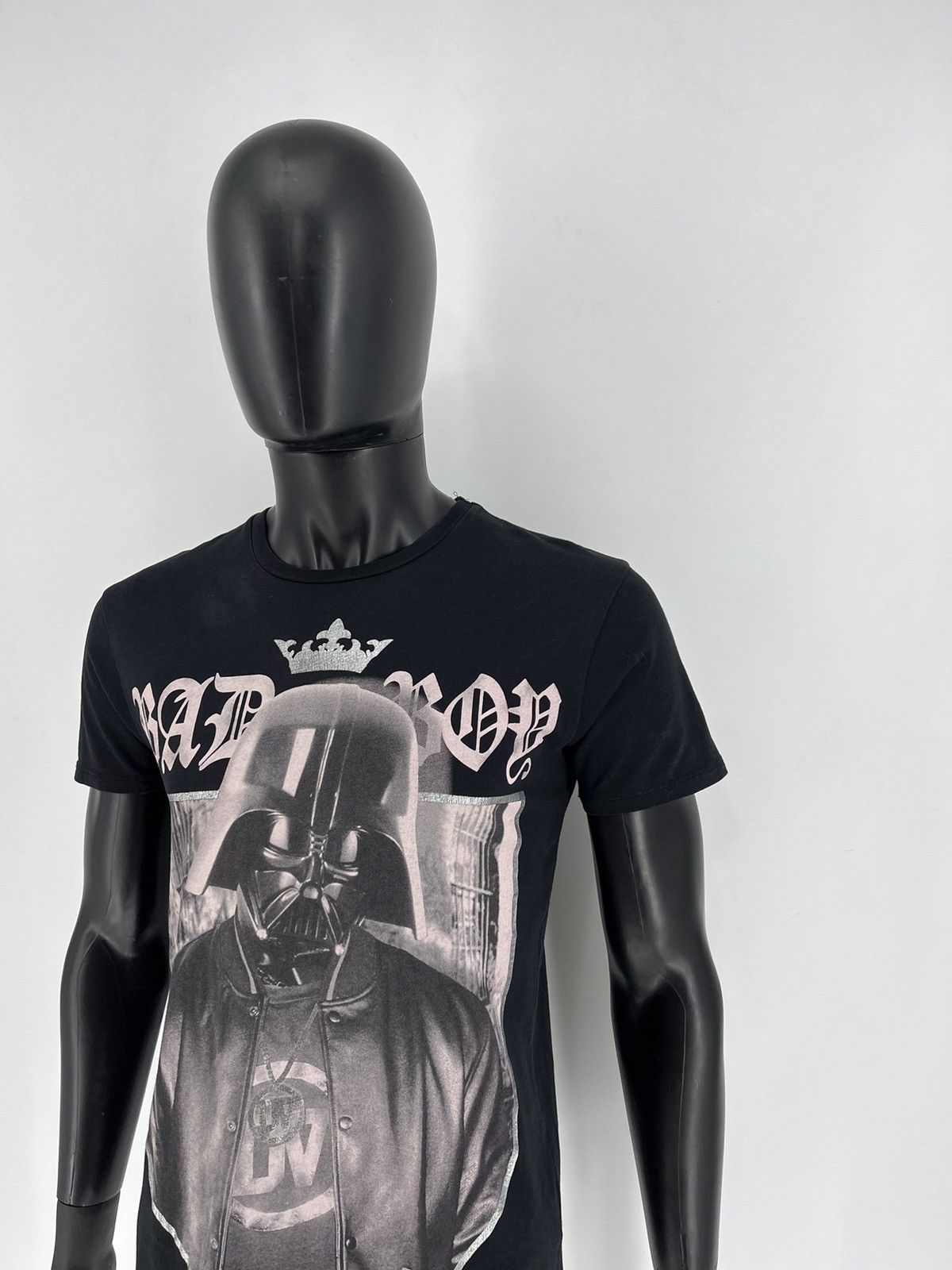 Band Tees Vintage Star Wars Parody Black Boys Mens Tshirt Darth Vader Size US S / EU 44-46 / 1 - 4 Thumbnail