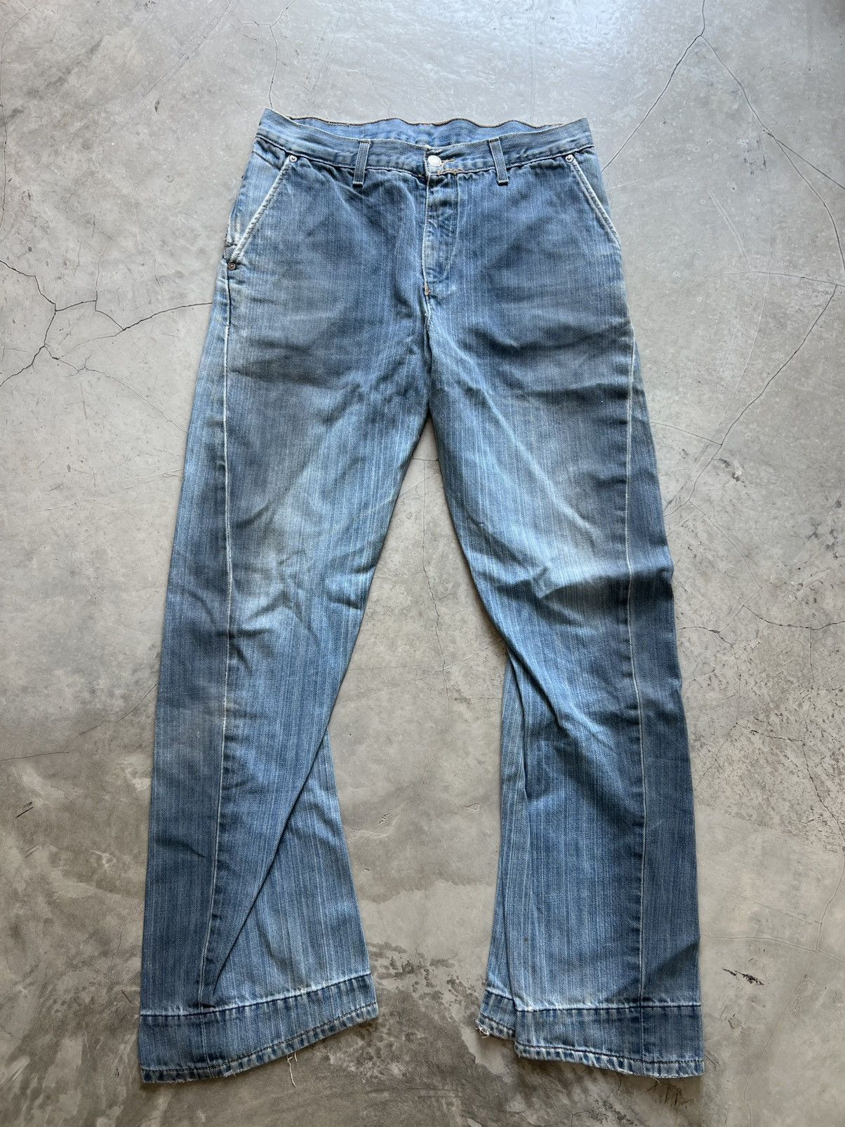 Levi's Levis Engineered Twisted Jeans Tag W32 Actual 31x31 Size US 32 / EU 48 - 1 Thumbnail