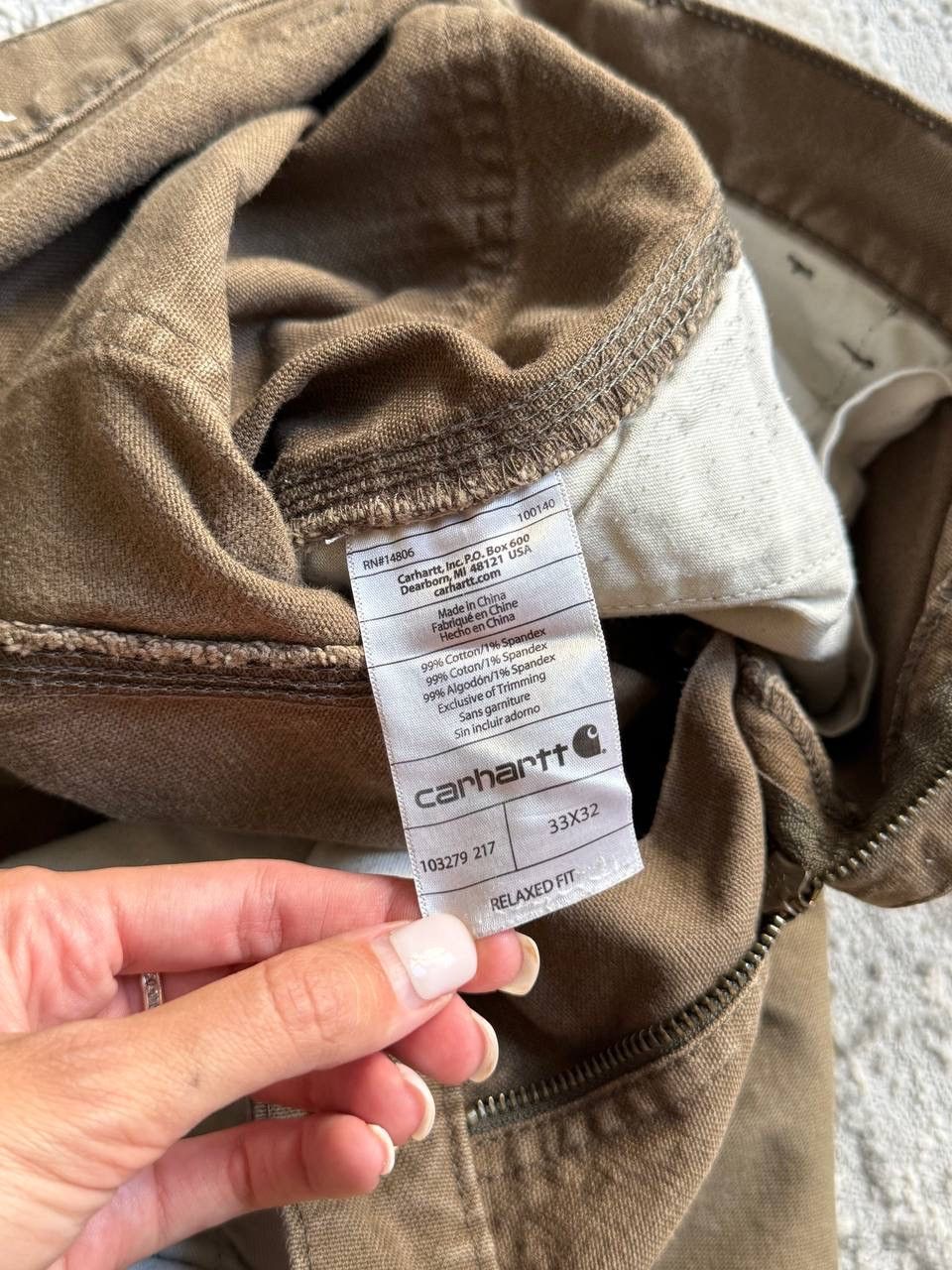 Carhartt Carhartt double knee carpenter pants Size US 33 - 9 Thumbnail