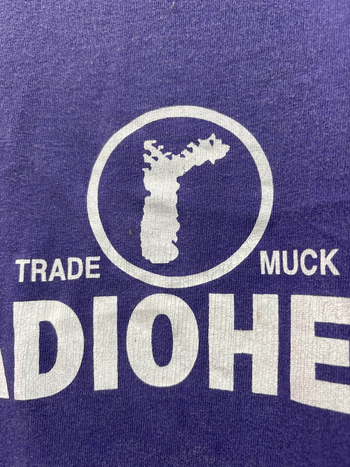 Band Tees Radiohead Logo trade muck Missing Tag Size US XL / EU 56 / 4 - 3 Thumbnail