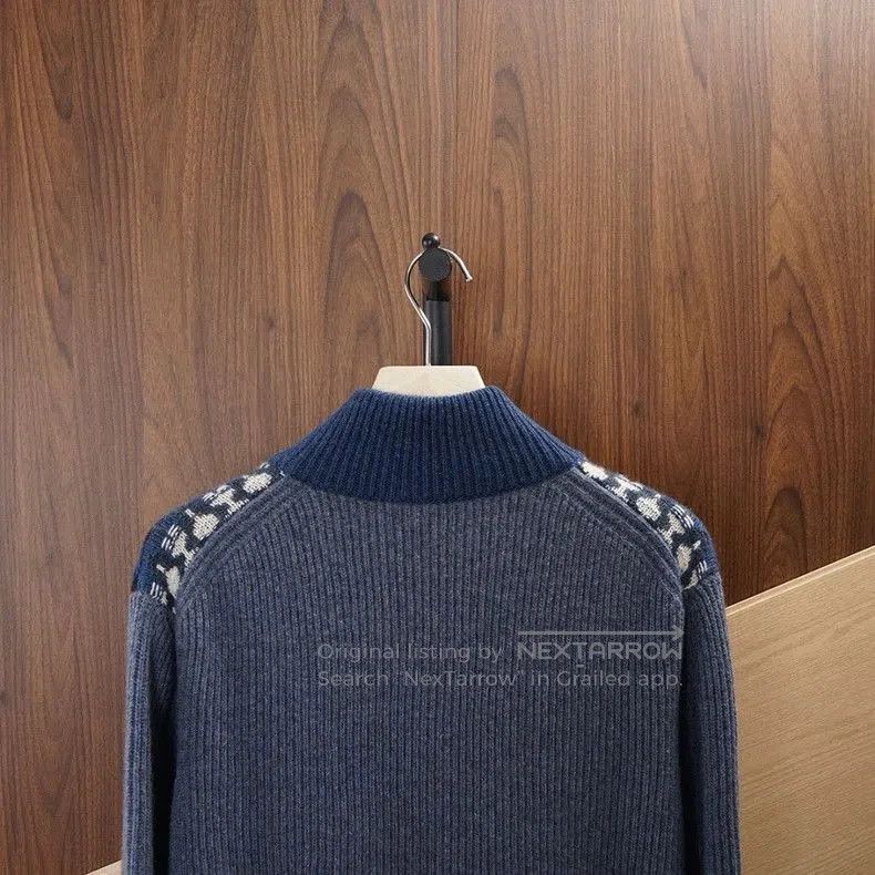 Loro Piana Loro Piana Men's Fair Isle Zip Sweater. Size US L / EU 52-54 / 3 - 6 Thumbnail