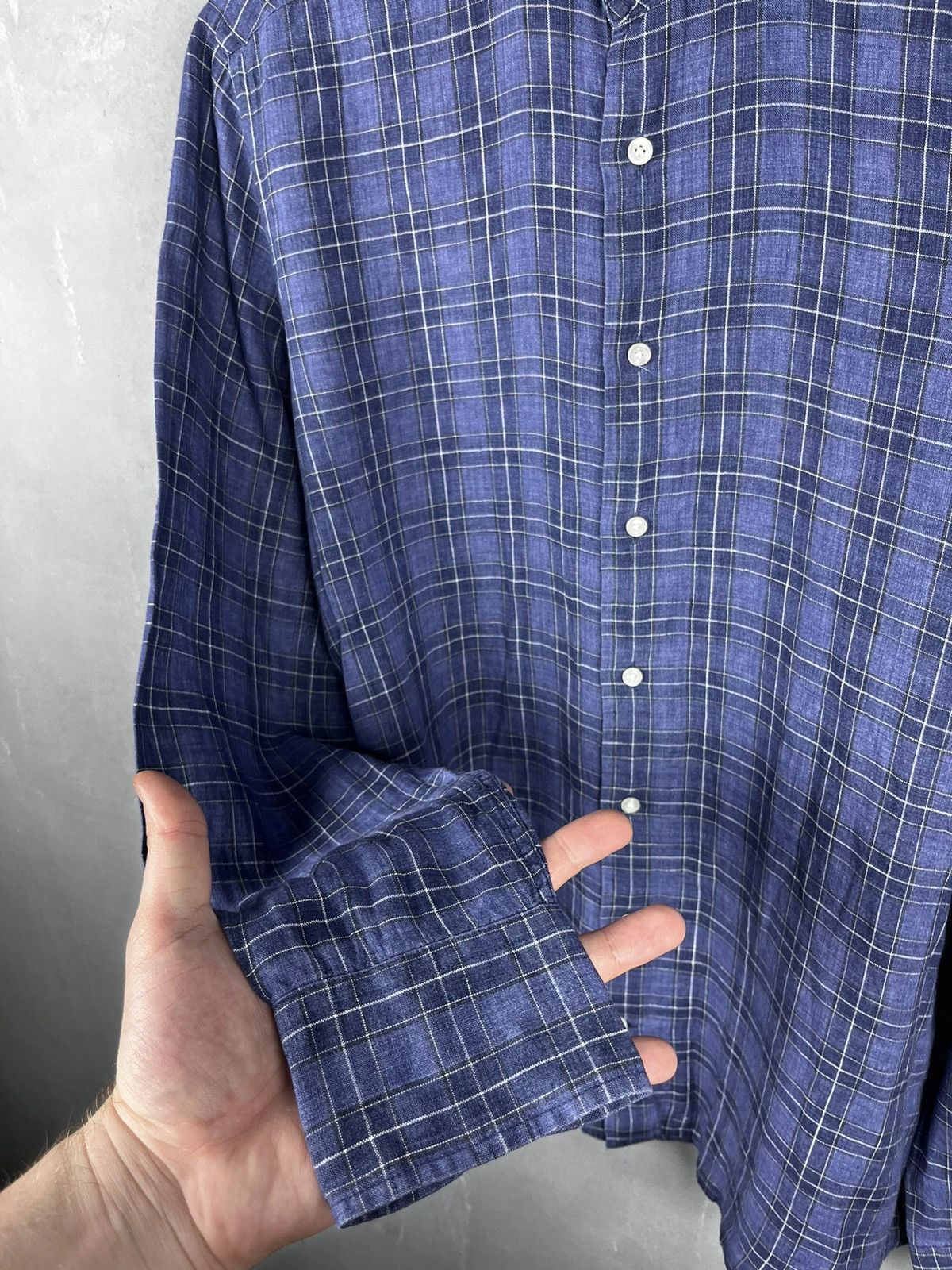 Hackett Hackett London linen shirt Size US S / EU 44-46 / 1 - 4 Thumbnail