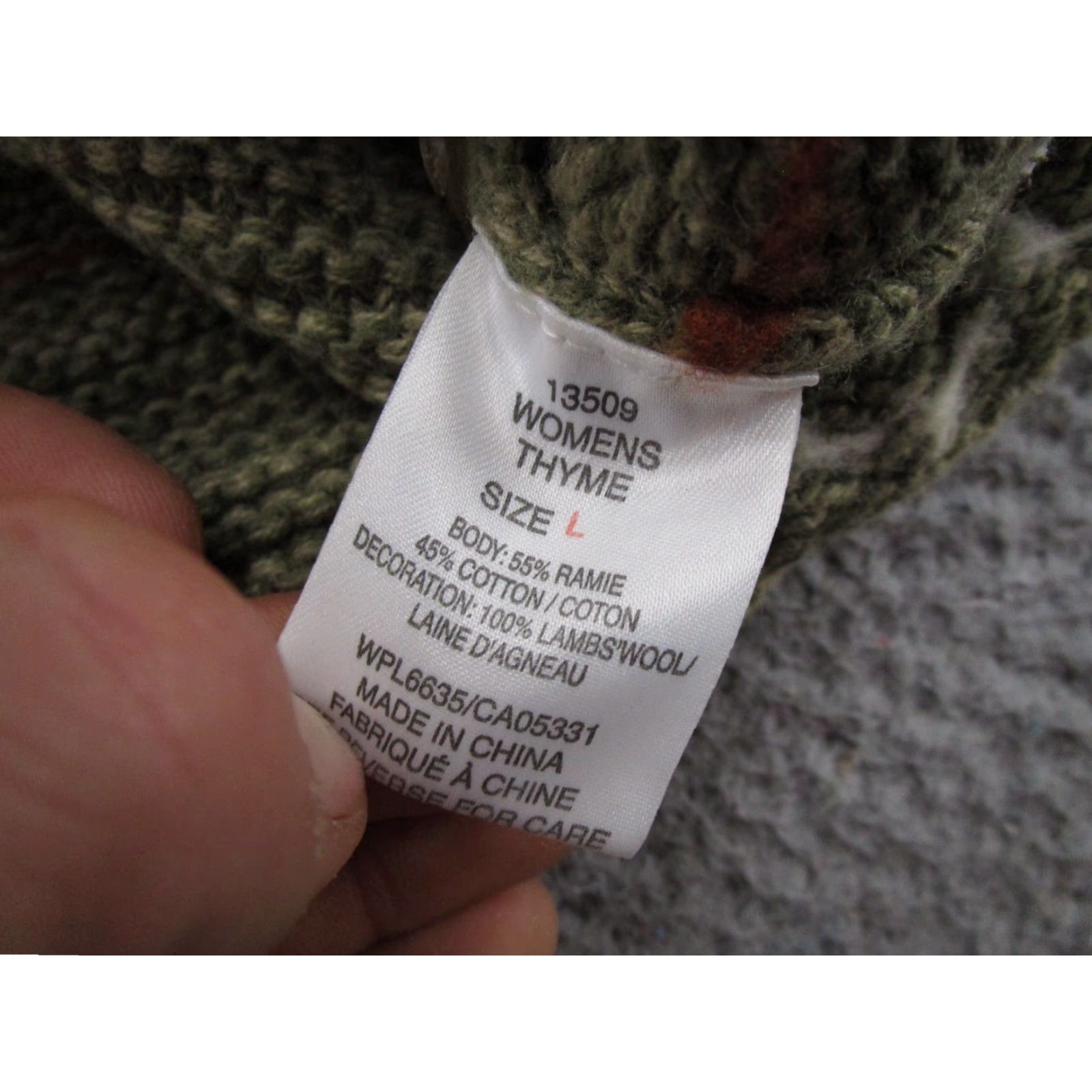 Vintage Vintage Woolrich Button Up Sweater Vest Green Thyme Stripe Size L Women Size L / US 10 / IT 46 - 3 Thumbnail