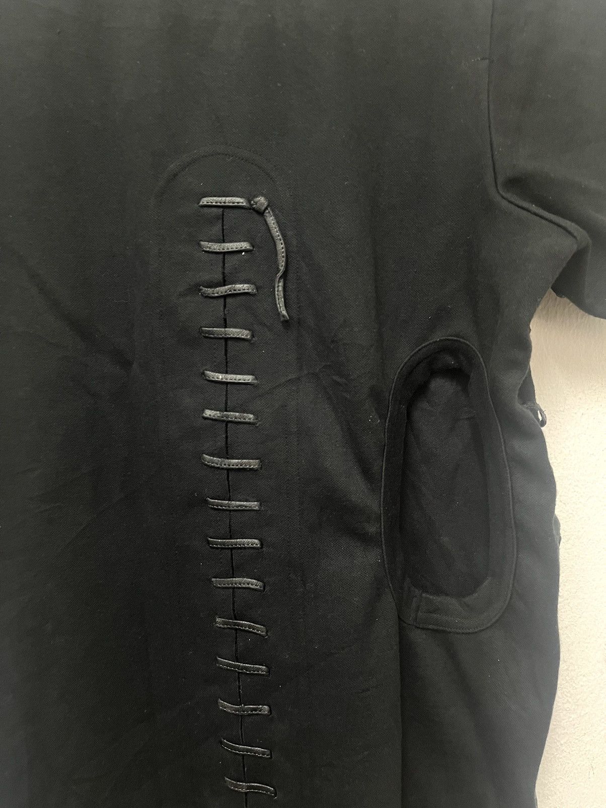 Comme des Garcons × Japanese Brand × Vintage Comme Des Garcons Femme RunWay Black T-shirt Size US S / EU 44-46 / 1 - 8 Thumbnail