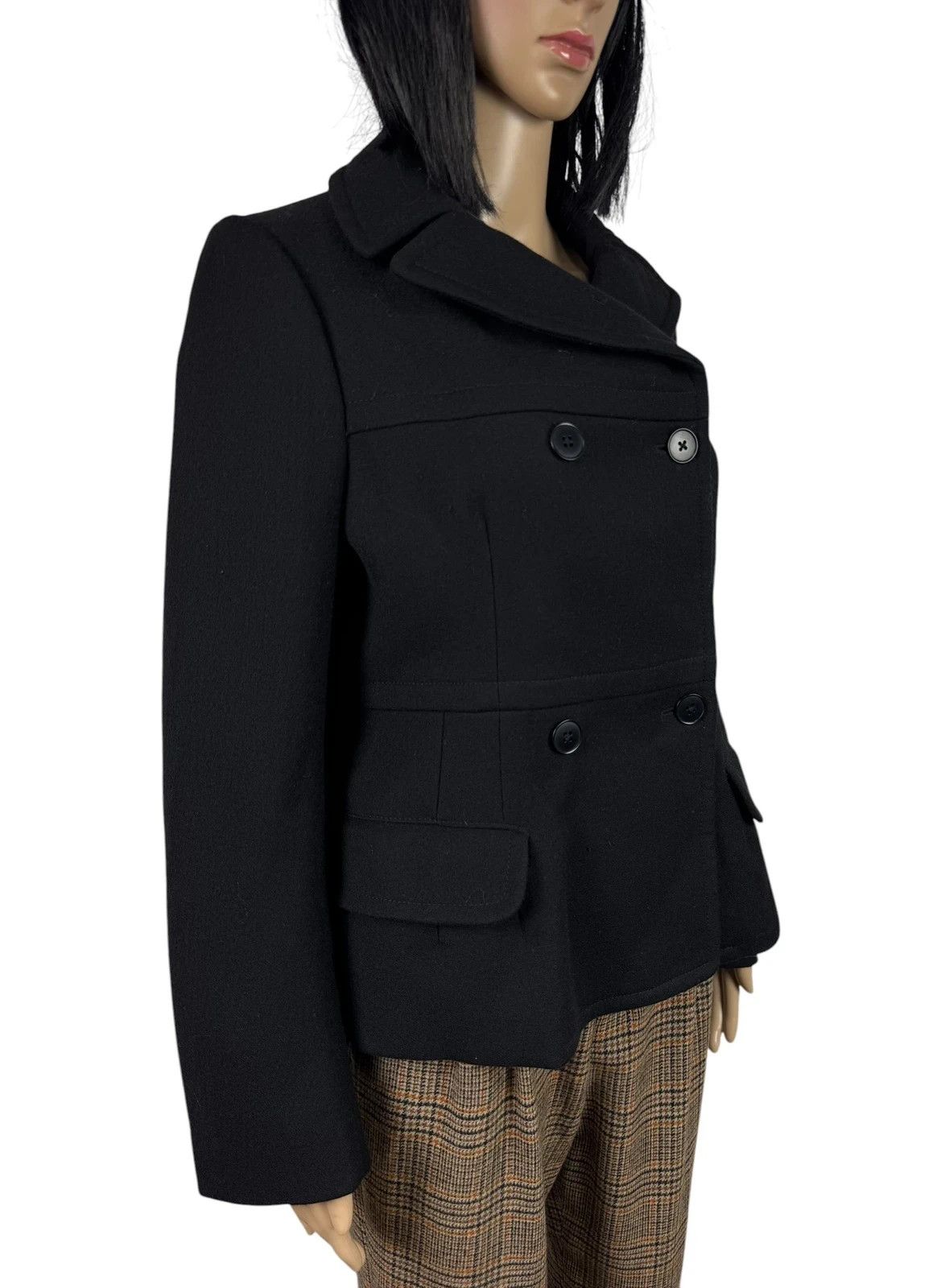 Jil Sander × Uniqlo +J Jil Sander Uniqlo Wool Pea Coat size M Size M / US 6-8 / IT 42-44 - 3 Thumbnail