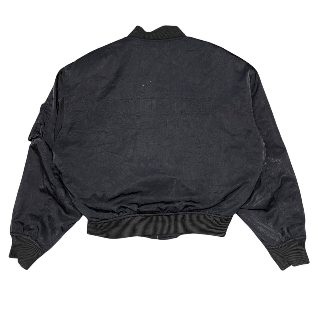 Vintage Jun Men Big Logo Bomber Jacket