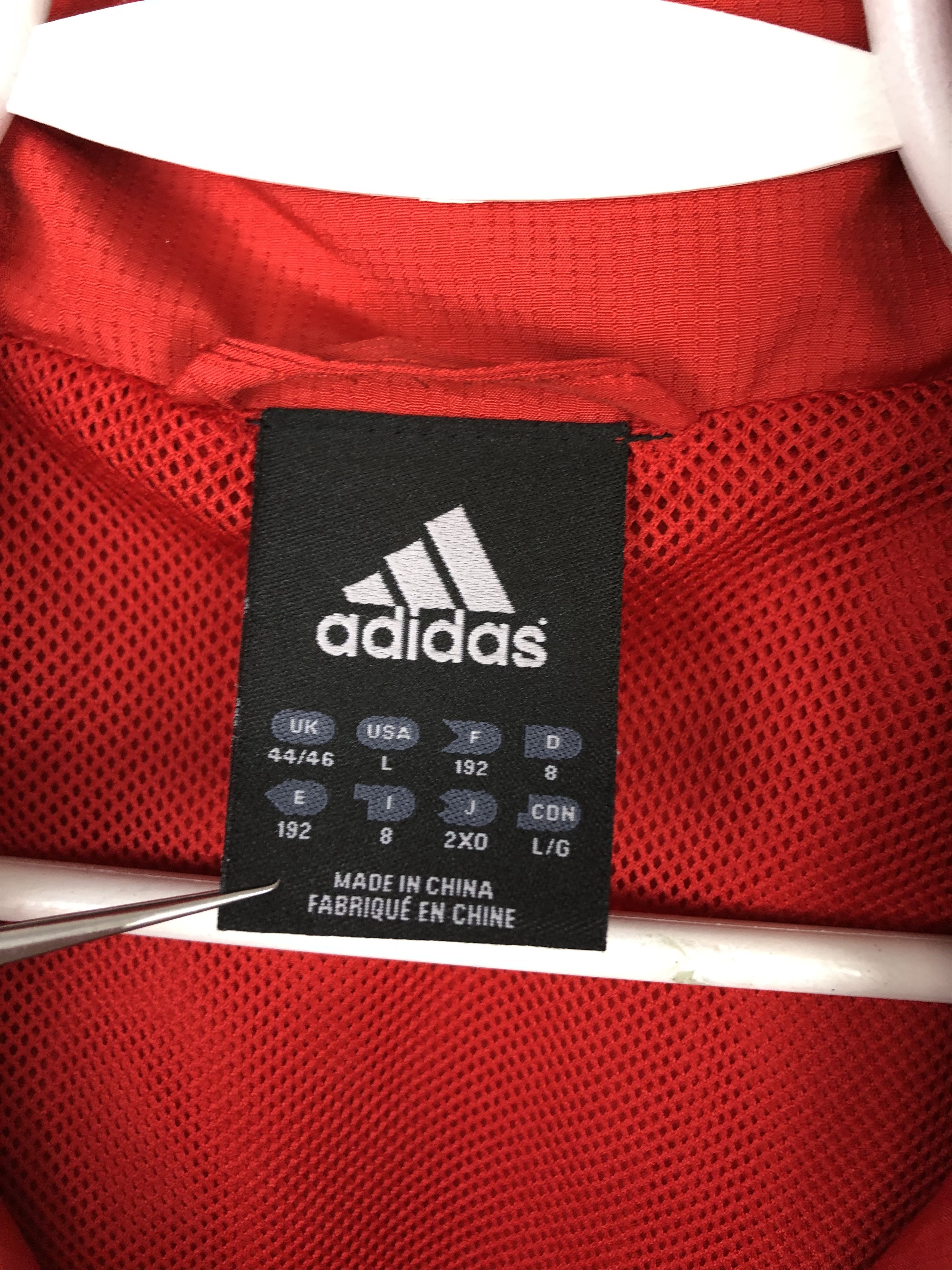 Adidas Vintage Adidas Liverpool Football Jacket Soccer Track Top Size US XL / EU 56 / 4 - 8 Thumbnail