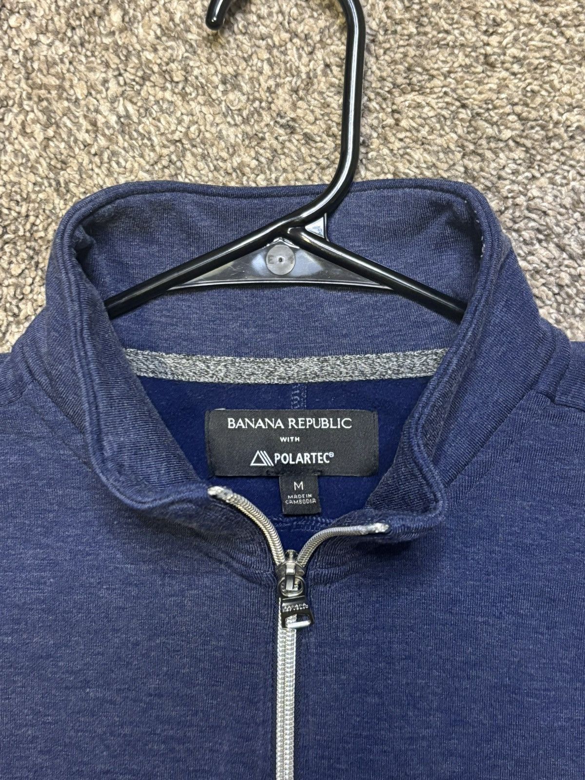 Banana Republic Banana Republic Polartec 1/4 Zip Sweater Fleece Sweatshirt Size US M / EU 48-50 / 2 - 4 Thumbnail