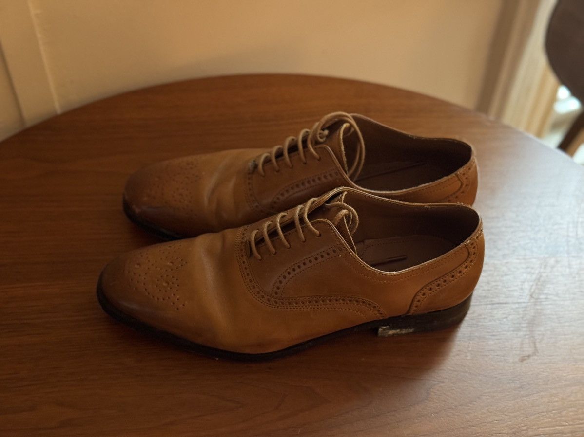 Allen Edmonds Allen Edmonds Cognac Oxfords Size US 9.5 / EU 42-43 - 1 Thumbnail